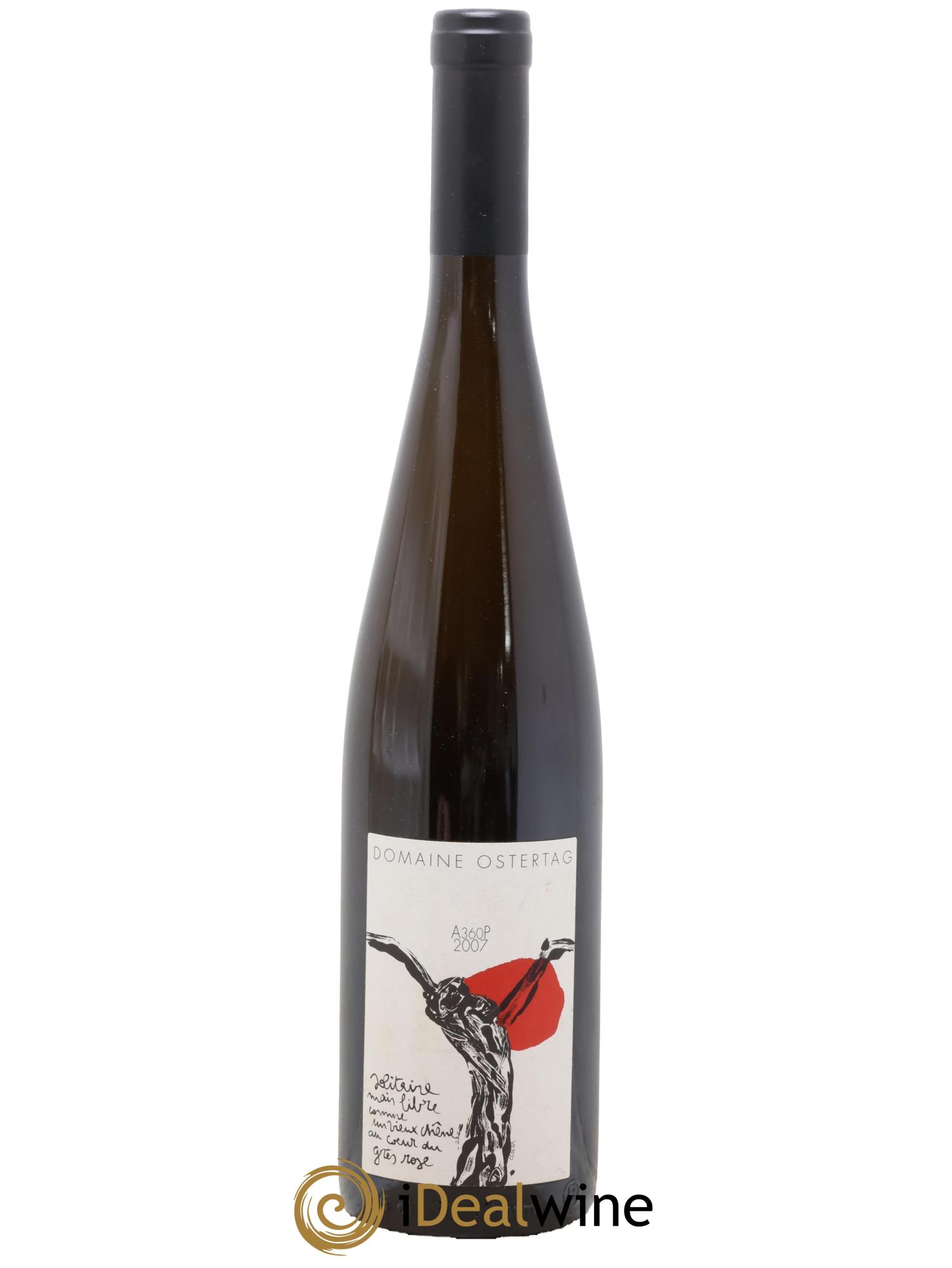 Alsace Pinot Gris Grand Cru Muenchberg A360P Ostertag (Domaine) 2007 - Lot de 1 bouteille - 0