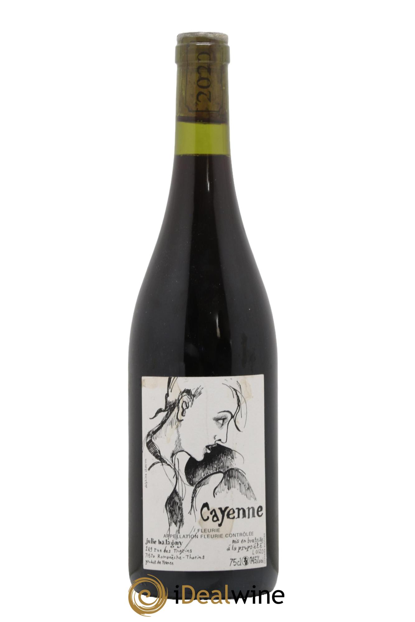 Fleurie Cayenne Julie Balagny 2020 - Lot de 1 bouteille - 0