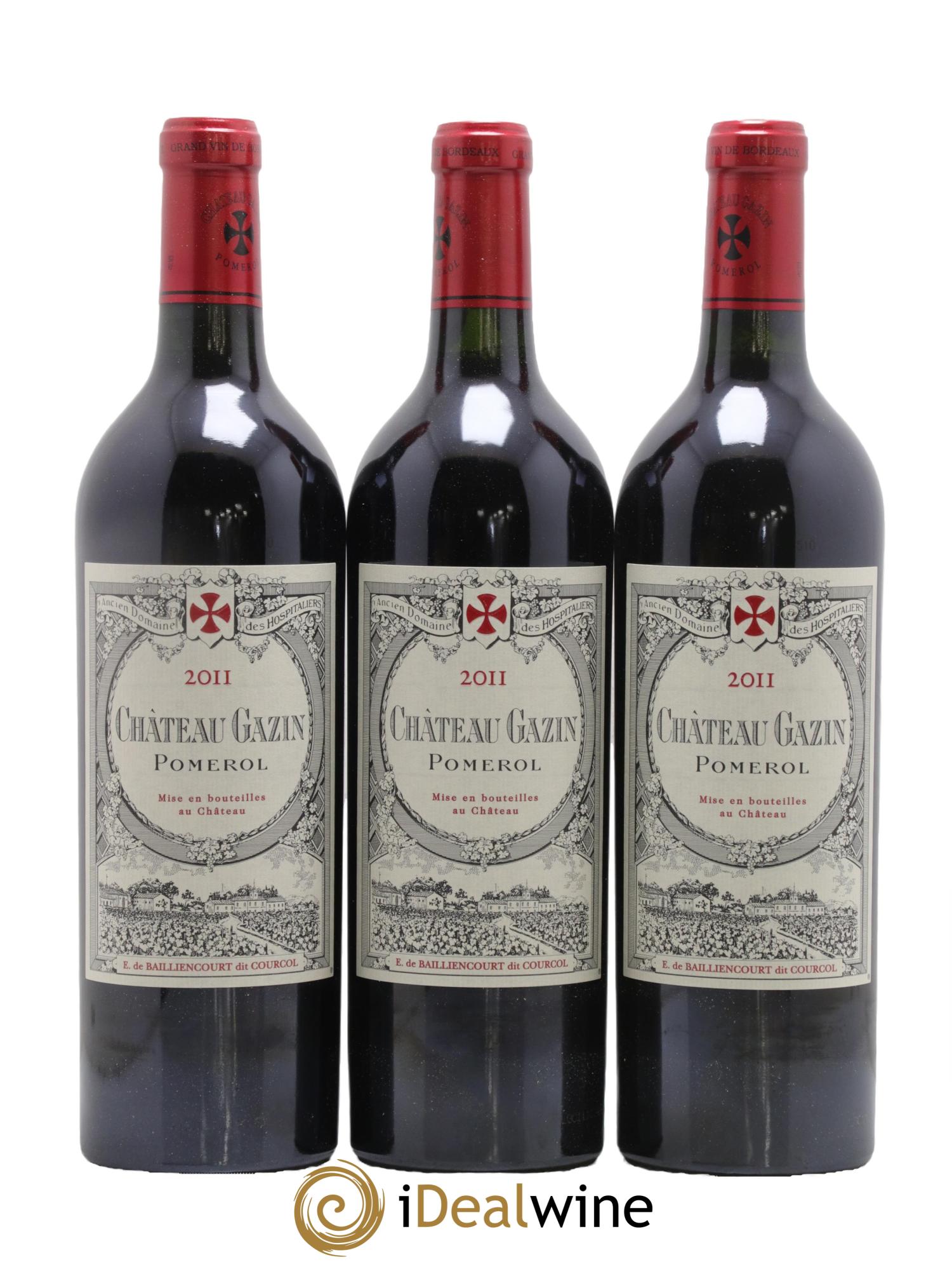 Château Gazin 2011 - Lot de 6 bouteilles - 1