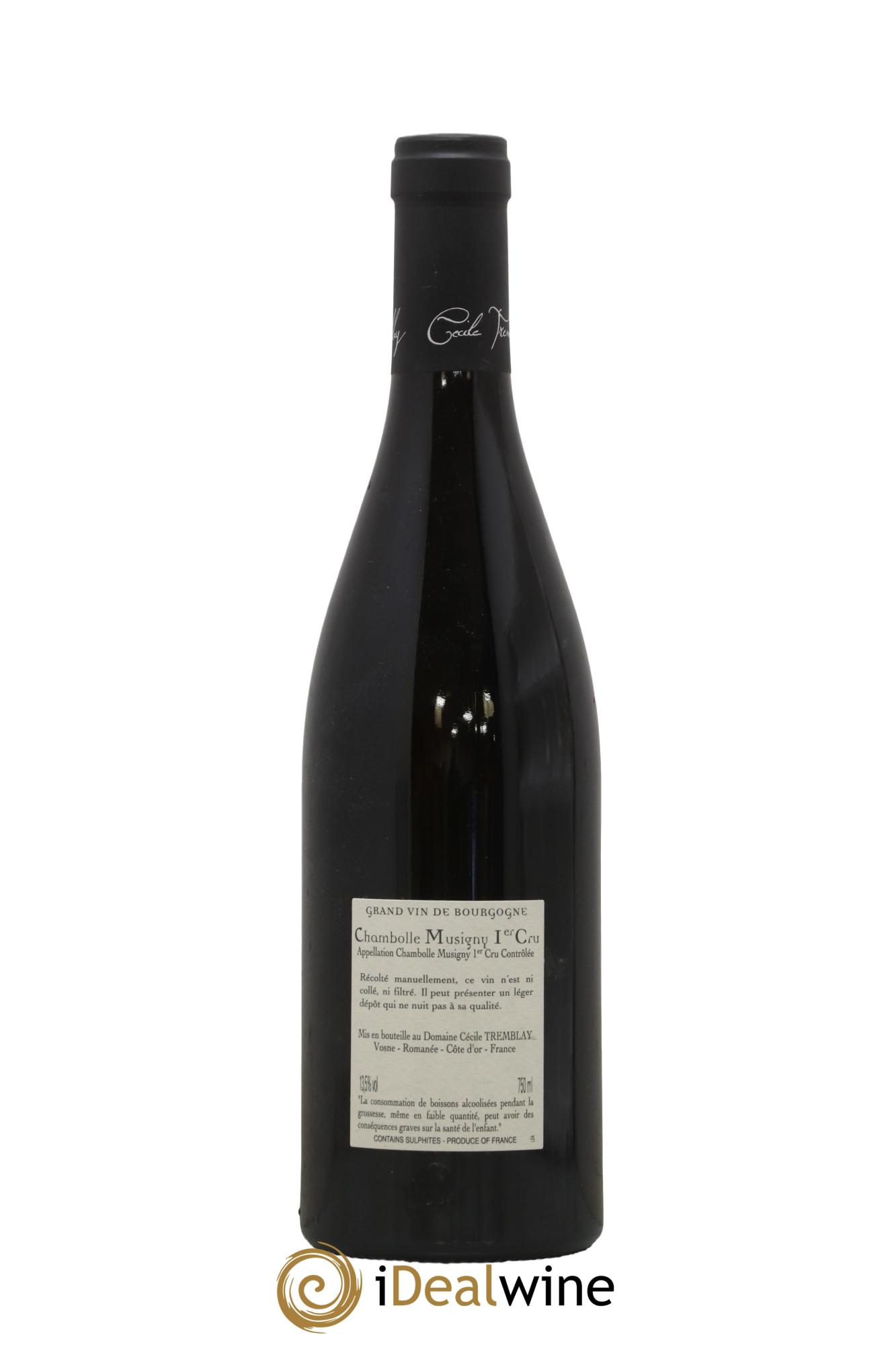Chambolle-Musigny 1er Cru Les Feusselottes Cécile Tremblay 2018 - Lot of 1 bottle - 1
