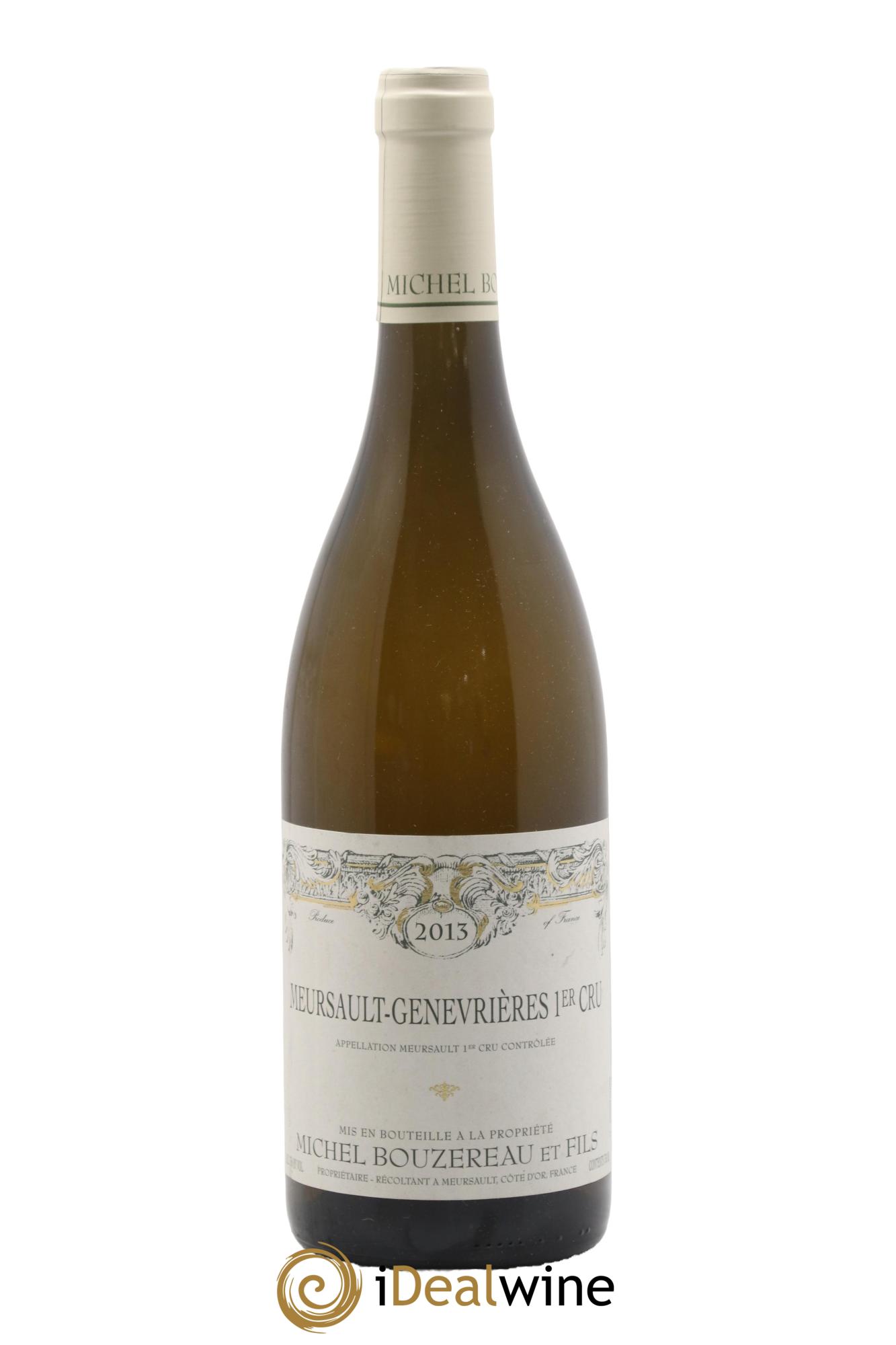 Meursault 1er Cru Les Genevrières Michel Bouzereau et Fils (Domaine) 2013 - Lotto di 1 bottiglia - 0