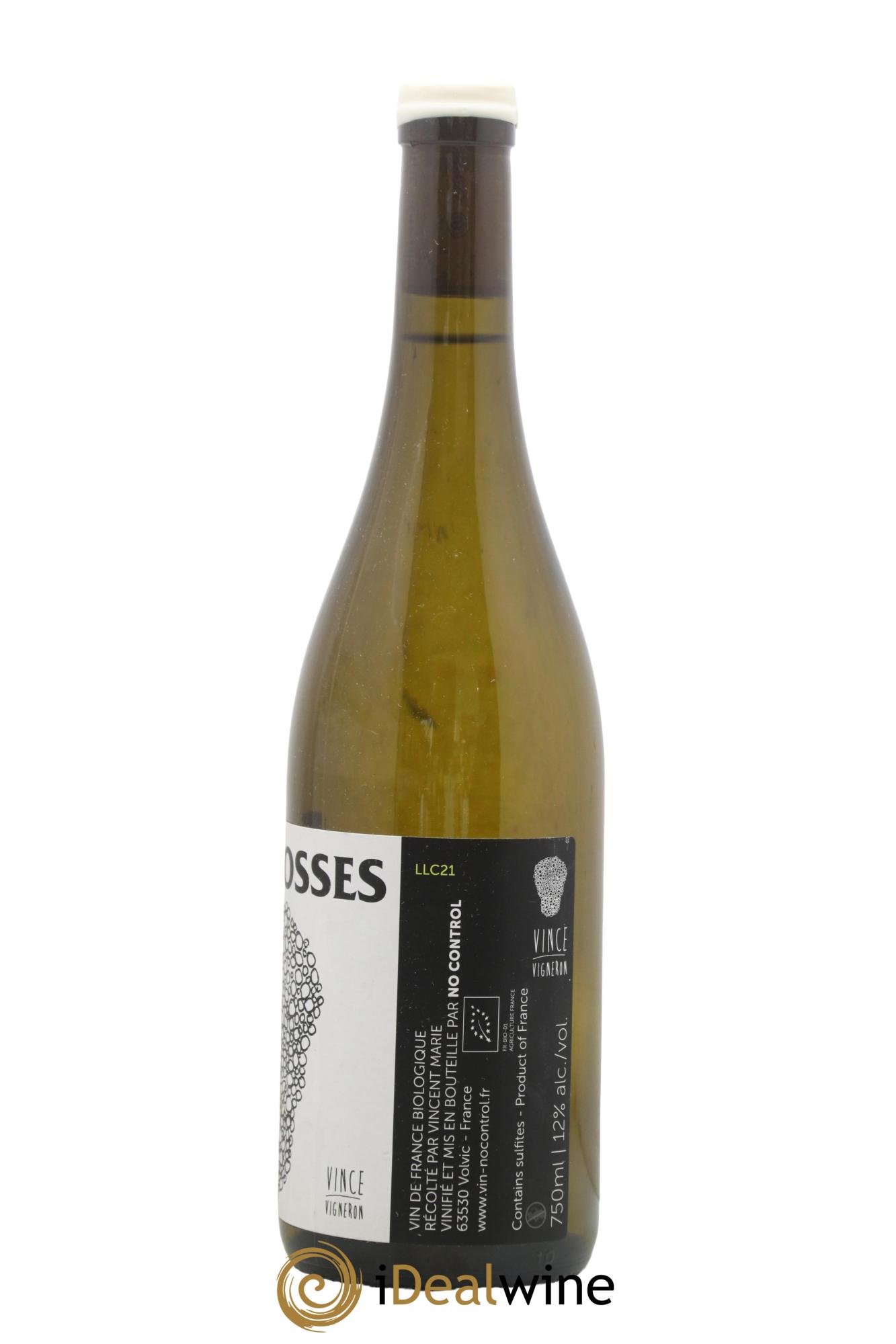 Vin de France Les Crosses Vincent Marie - No Control 2021 - Lot de 1 bouteille - 1