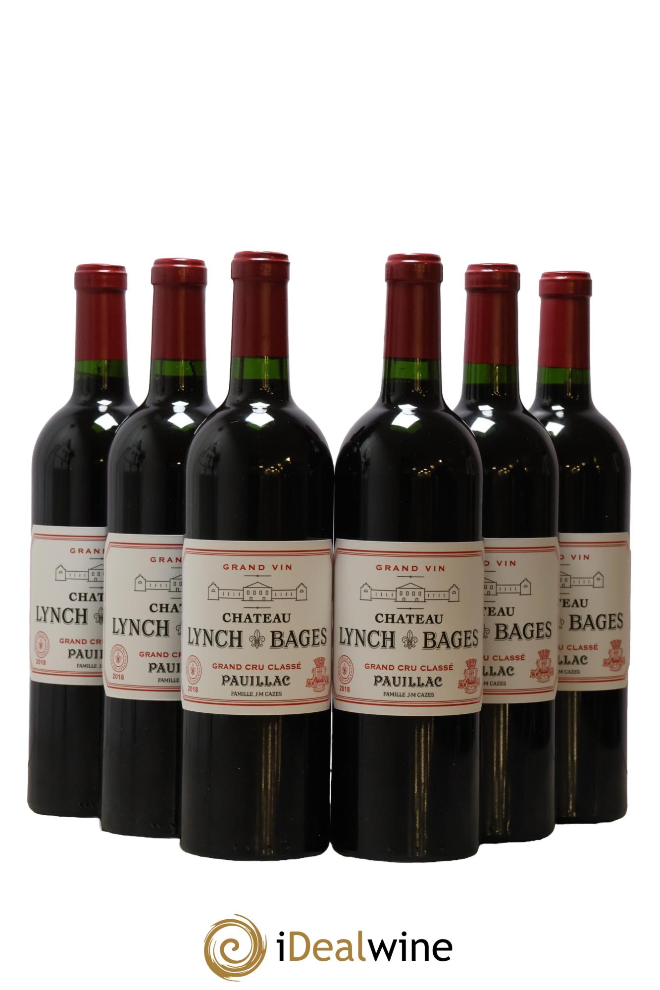 Château Lynch Bages 5ème Grand Cru Classé 2018 - Lot of 6 bottles - 0