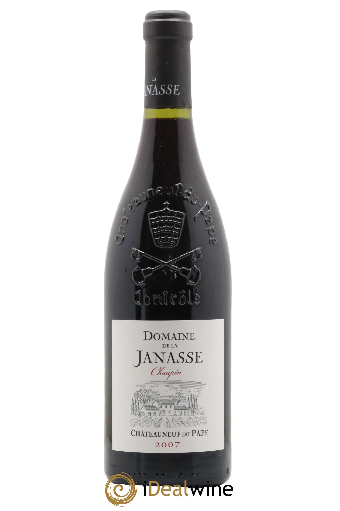 Châteauneuf-du-Pape Cuvée Chaupin La Janasse (Domaine de) 2007 - Lot de 1 bouteille - 0