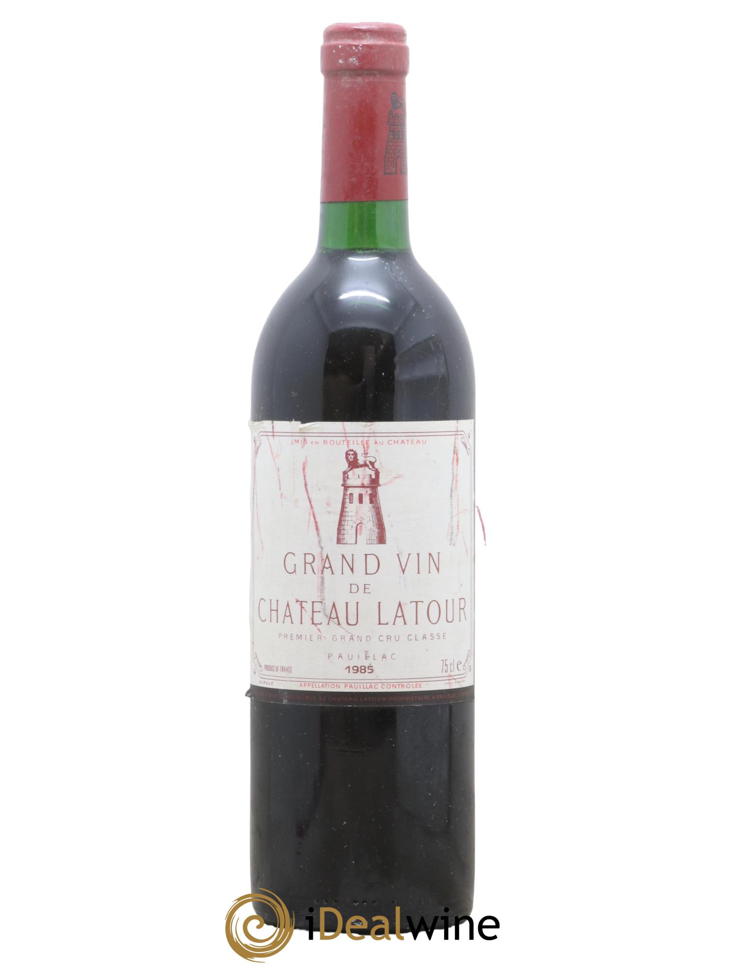 Château Latour 1er Grand Cru Classé 1985 - Lot de 1 bouteille - 0