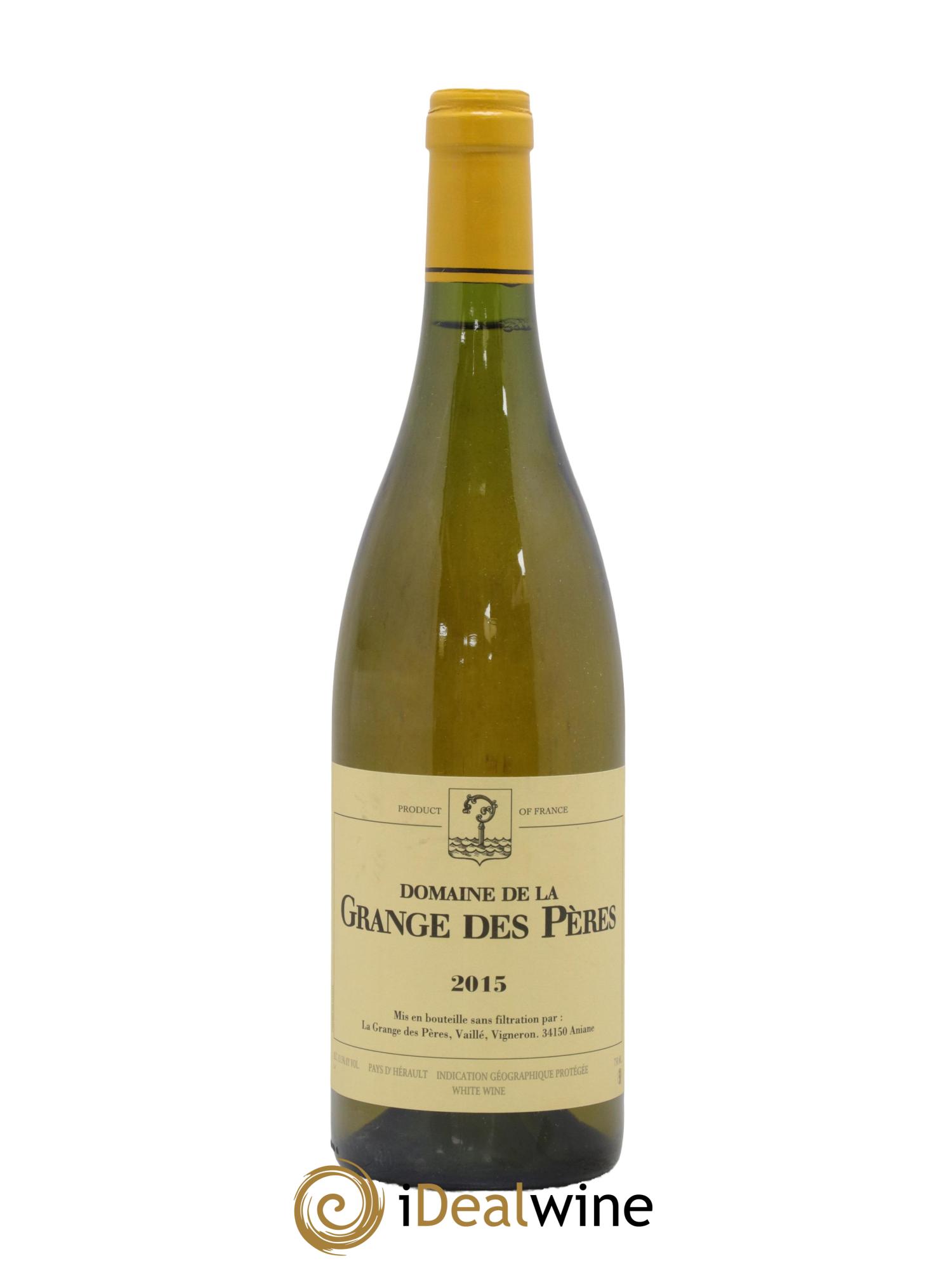 Pays d'Hérault Grange des Pères Laurent Vaillé 2015 - Lot de 1 bouteille - 0