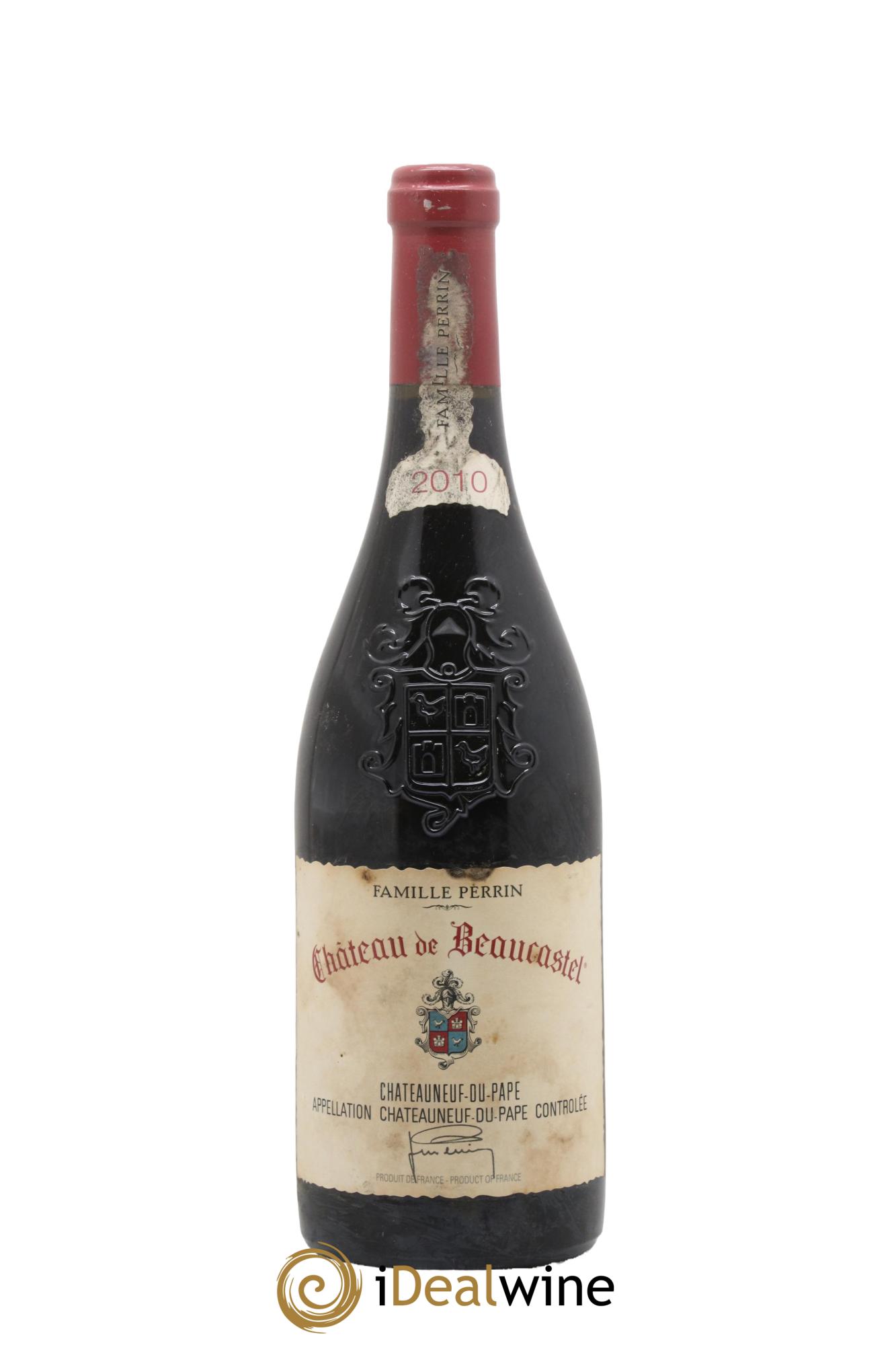 Châteauneuf-du-Pape Château de Beaucastel Famille Perrin 2010 - Lot of 1 bottle - 0