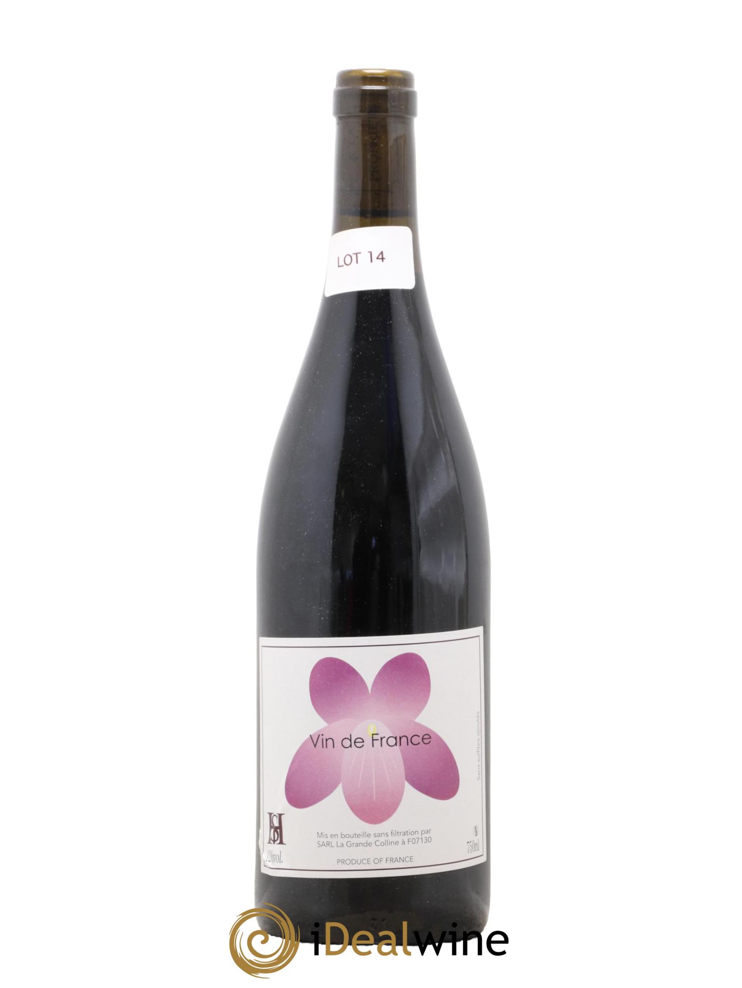 Vin de France (Ex Saint-Joseph) Hirotake Ooka - Domaine La Grande Colline 2014 - Lot de 1 bouteille - 0