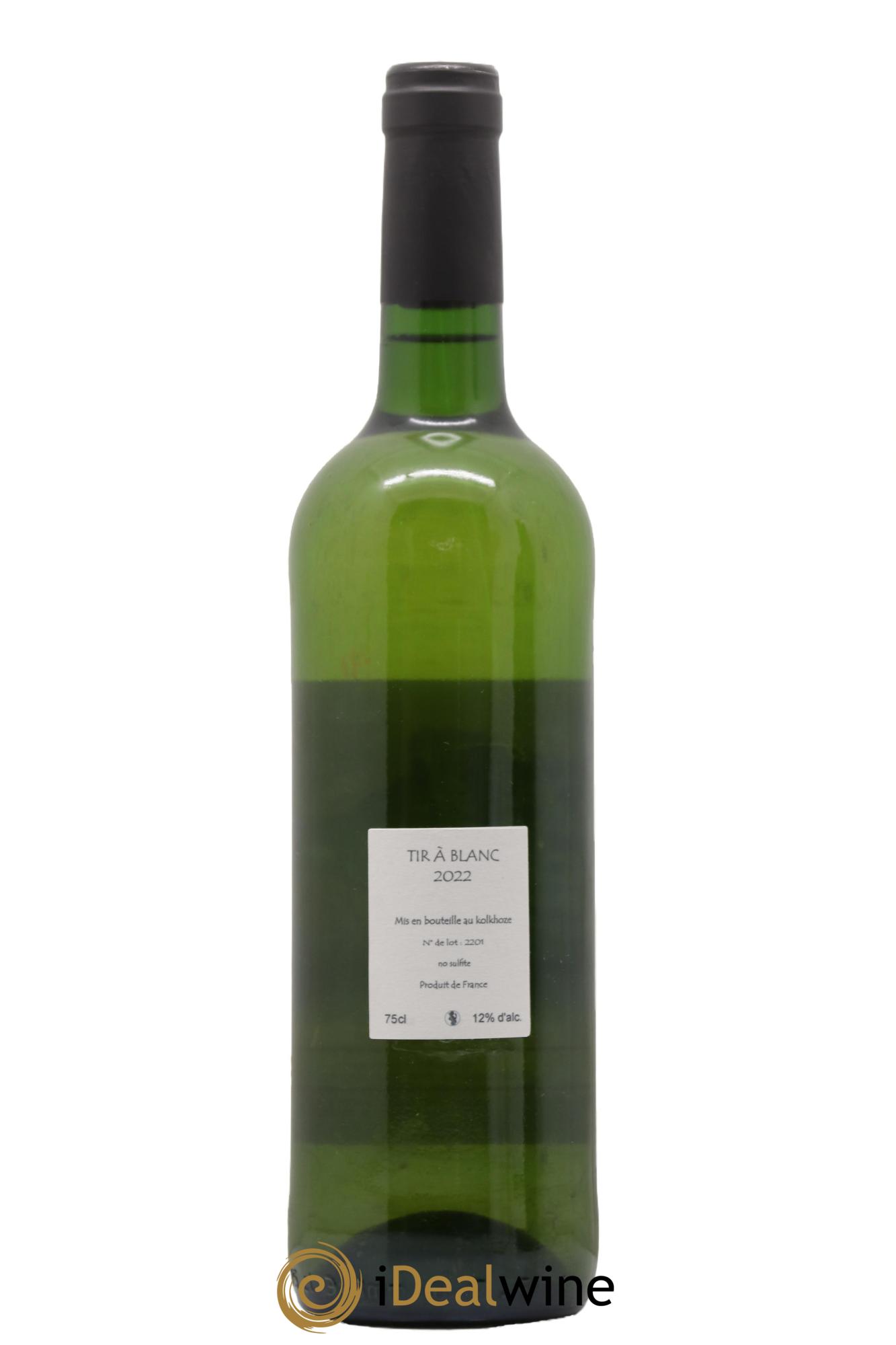 Vin de France Tir A Blanc Les Vins Du Cabanon 2022 - Lot de 1 bouteille - 1