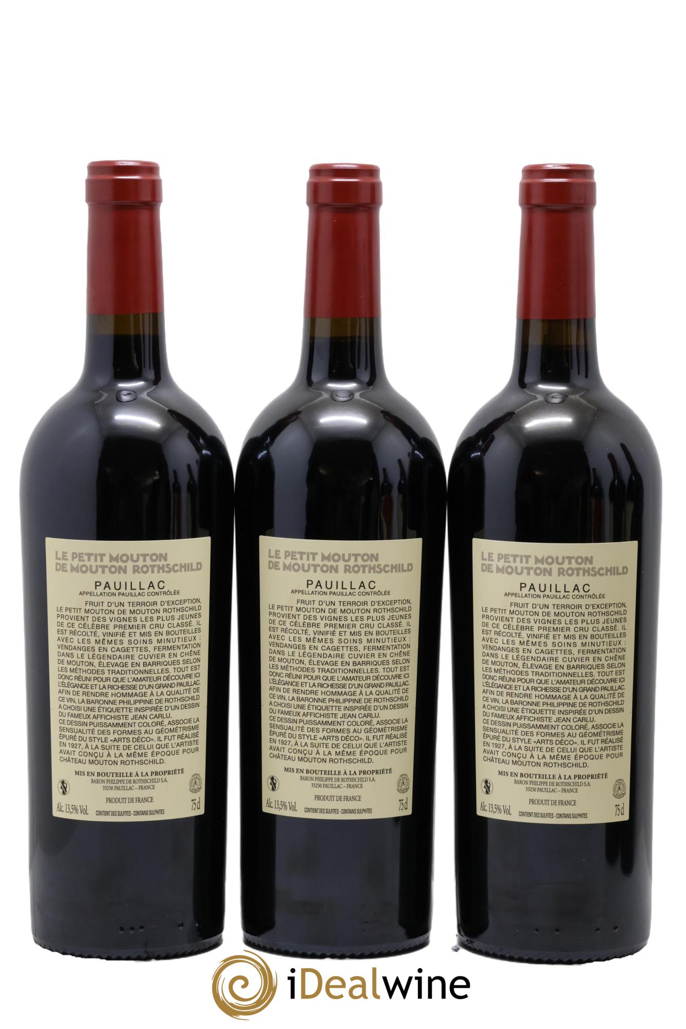 Petit Mouton Second Vin 2019 - Lot de 6 bouteilles - 2