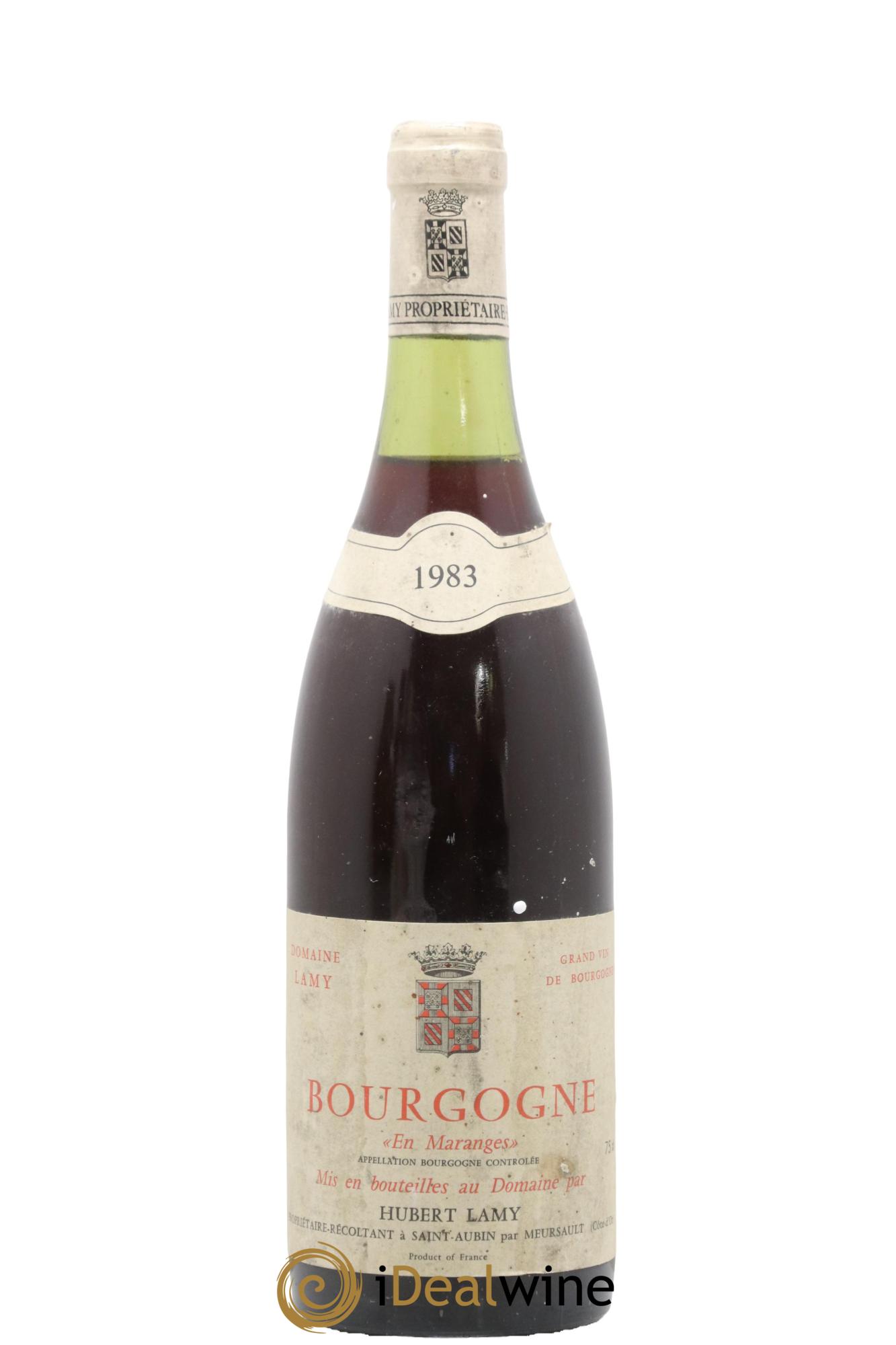 Bourgogne En Maranges Hubert Lamy 1983 - Lot de 1 bouteille - 0