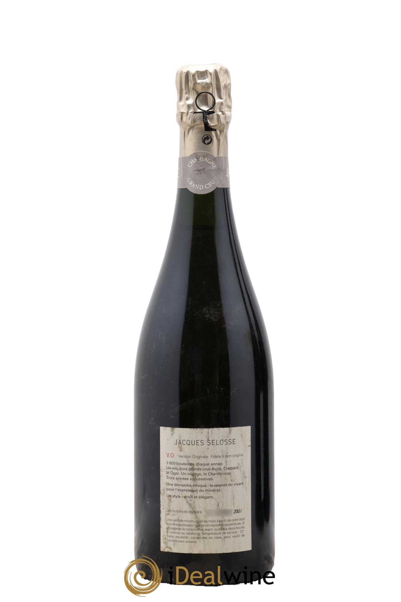 Version Originale Jacques Selosse - Lotto di 1 bottiglia - 1