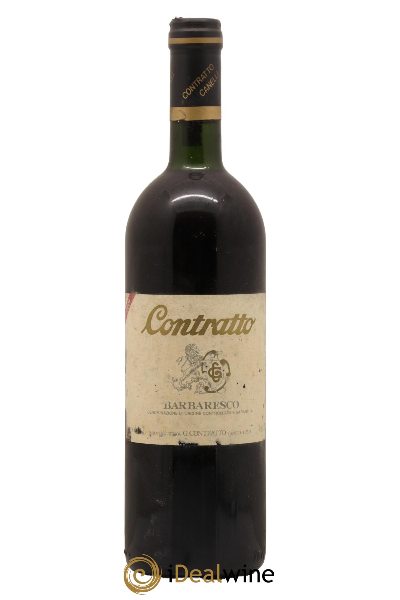 Barbaresco DOCG Contratto 1989 - Lot de 1 bouteille - 0