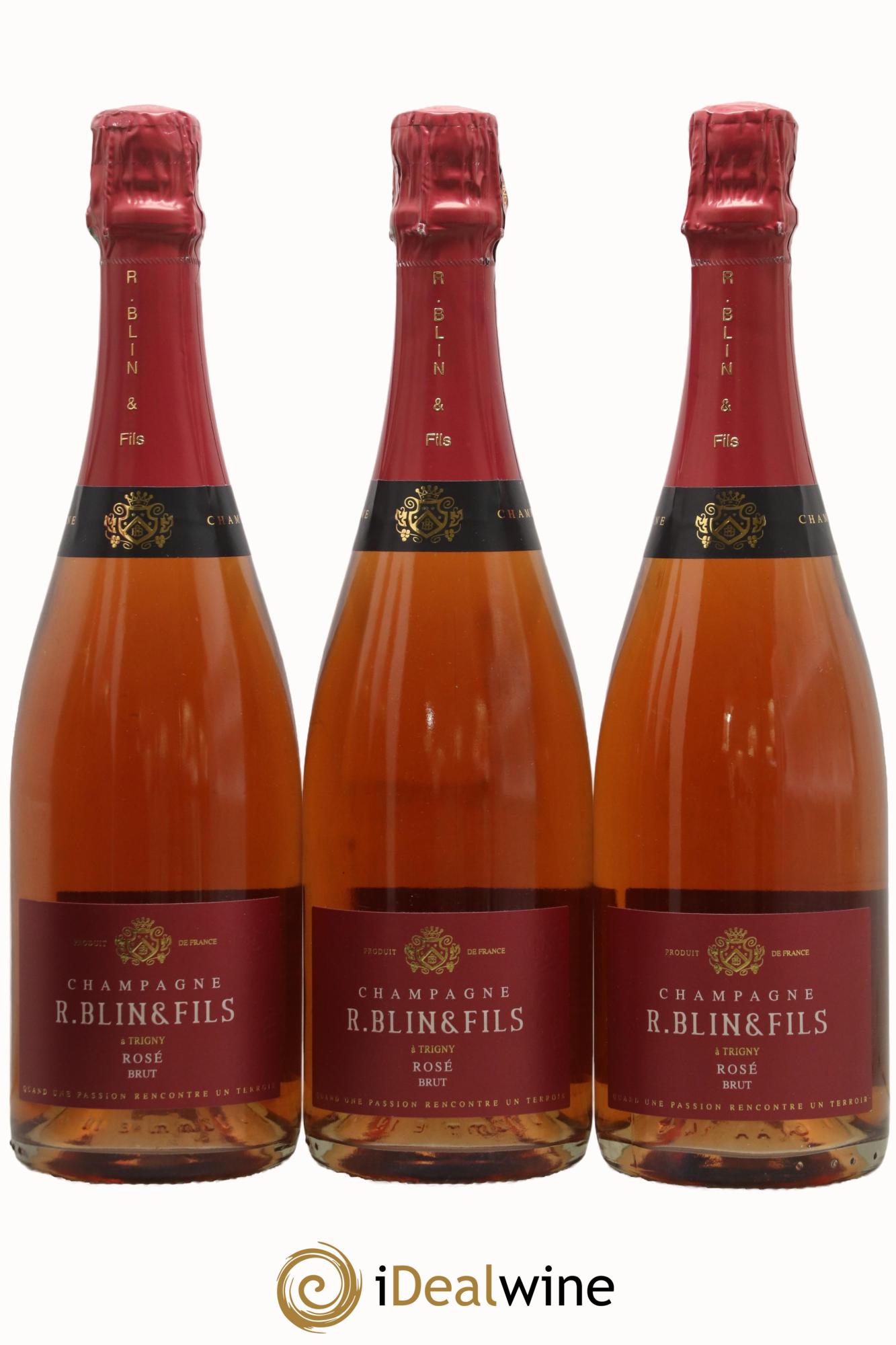 Champagne - Blin & Fils - Posten von 3 Flaschen - 0