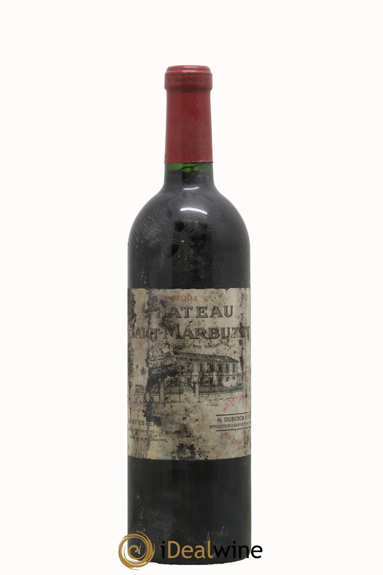 Château Haut Marbuzet 2001 - Lot de 1 bouteille - 0