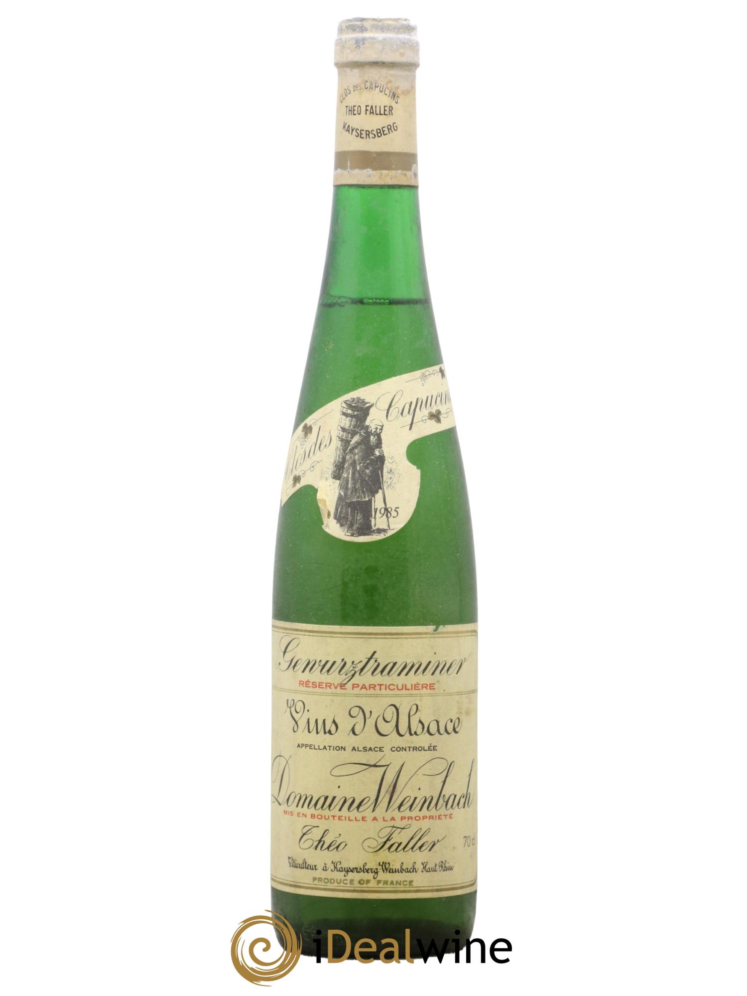 Alsace Gewurztraminer Réserve Particulière Weinbach (Domaine) 1985 - Posten von 1 Flasche - 0