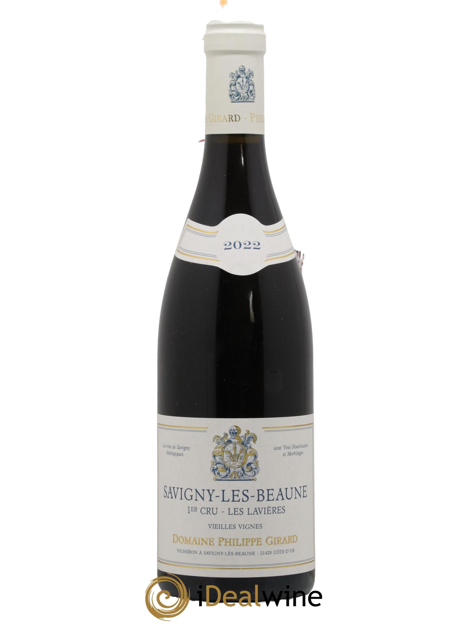 Savigny-lès-Beaune 1er Cru Les Lavieres Domaine Philippe Girard 2022 - Lot de 1 bouteille - 0