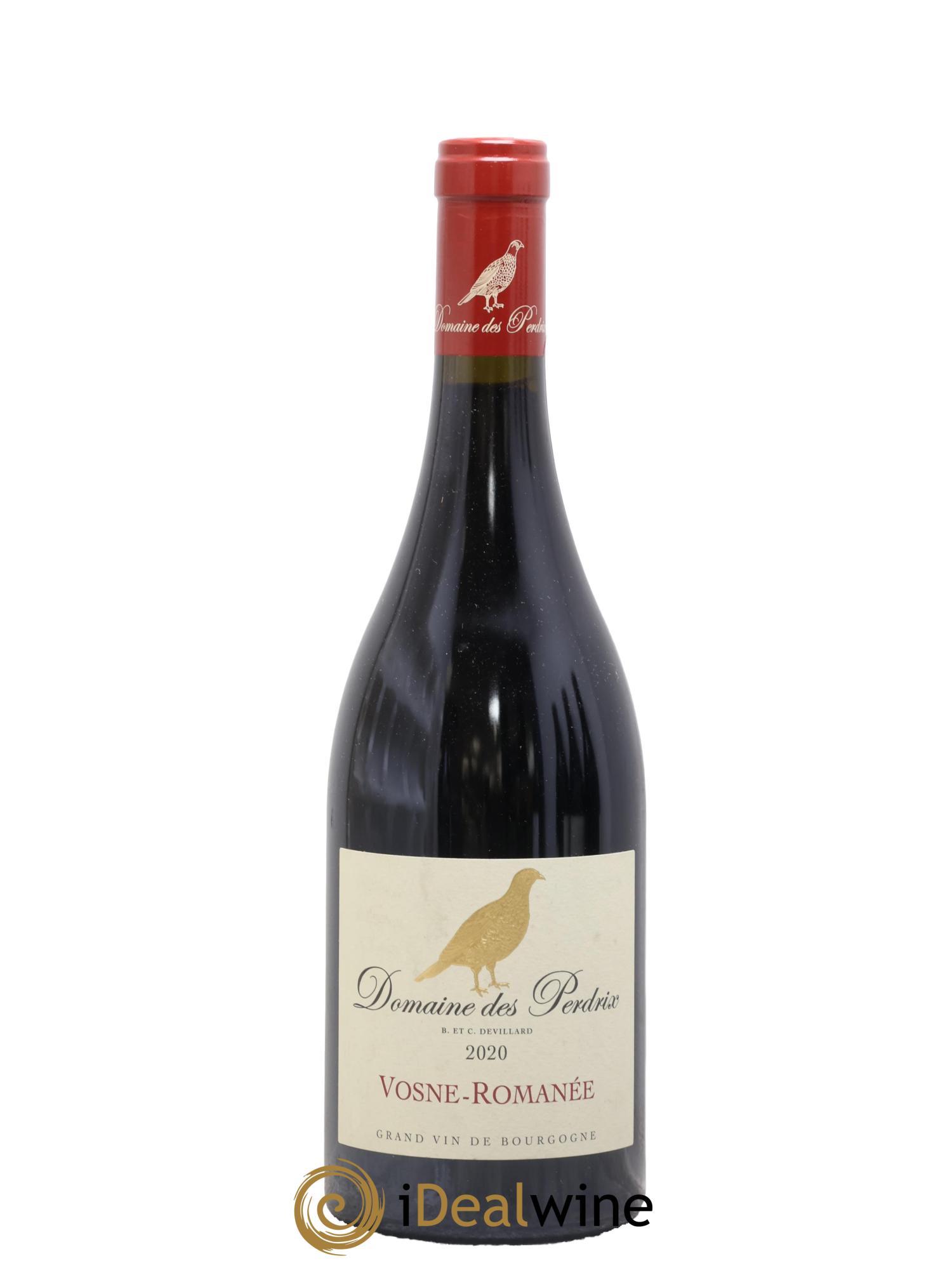 Vosne-Romanée Perdrix (Domaine des) 2020 - Lot de 1 bouteille - 0