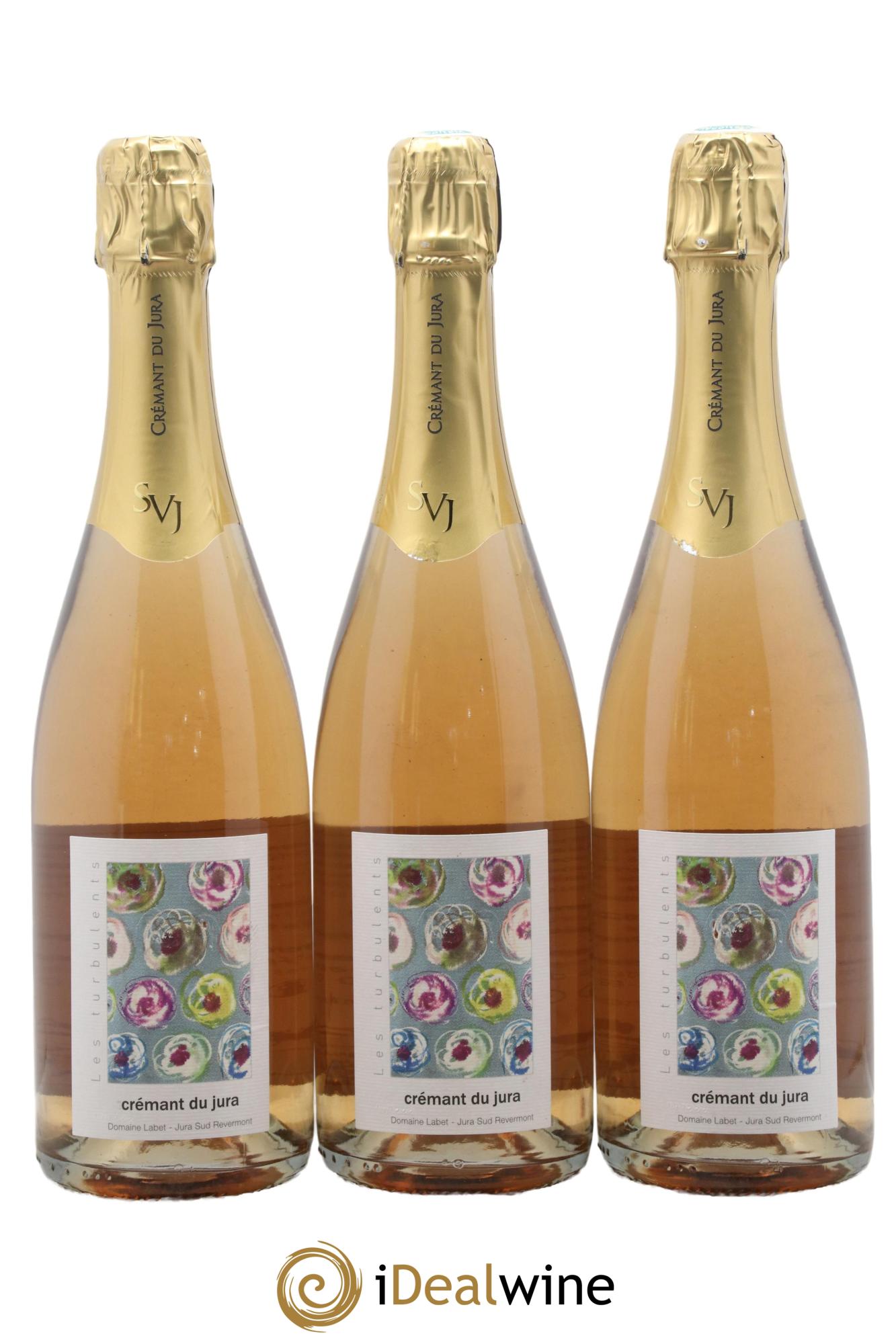 Crémant du Jura Romain - Julien - Charline Labet 2022 - Lotto di 3 bottiglie - 0