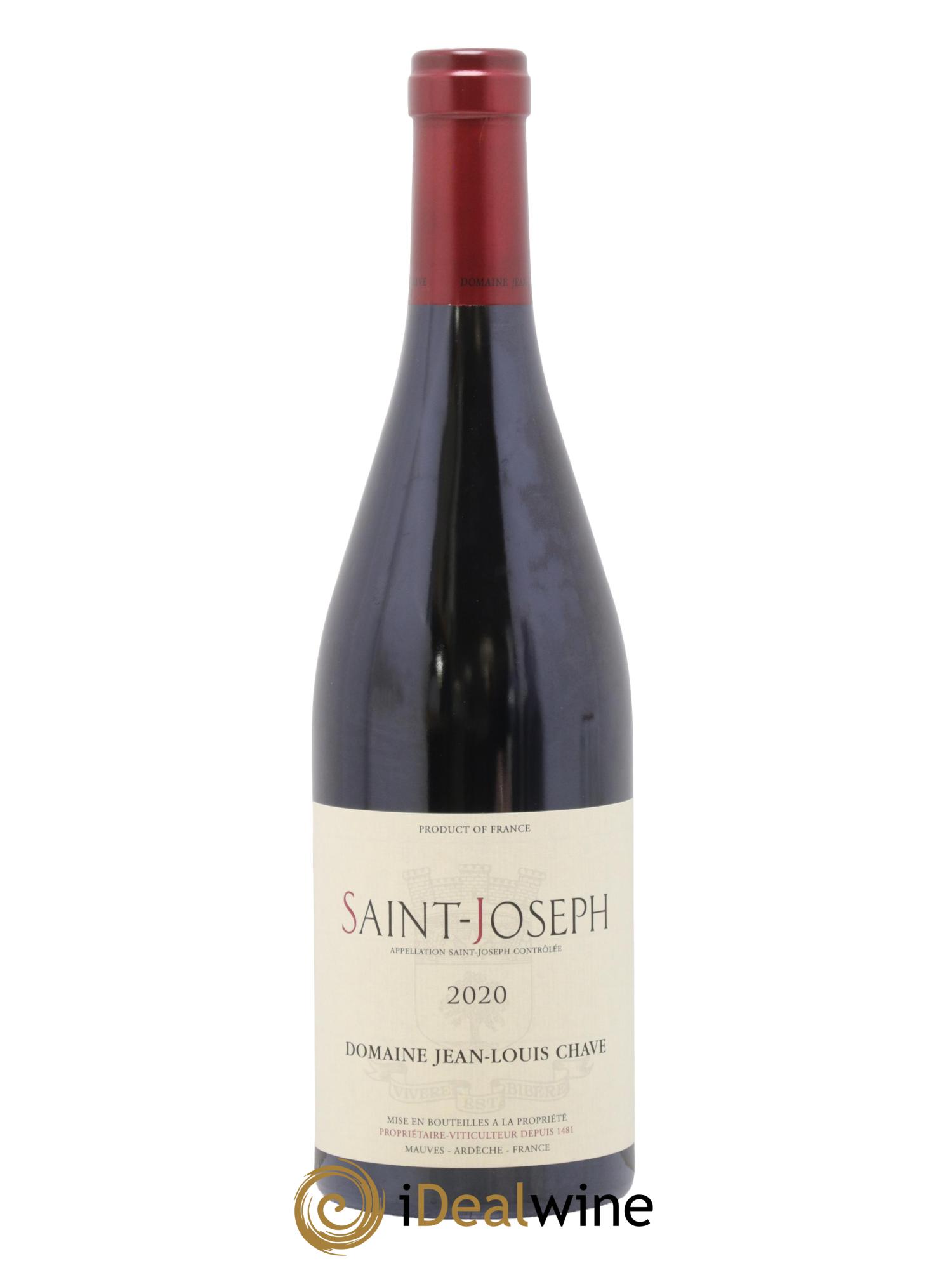 Saint-Joseph Jean-Louis Chave 2020 - Lot de 1 bouteille - 0