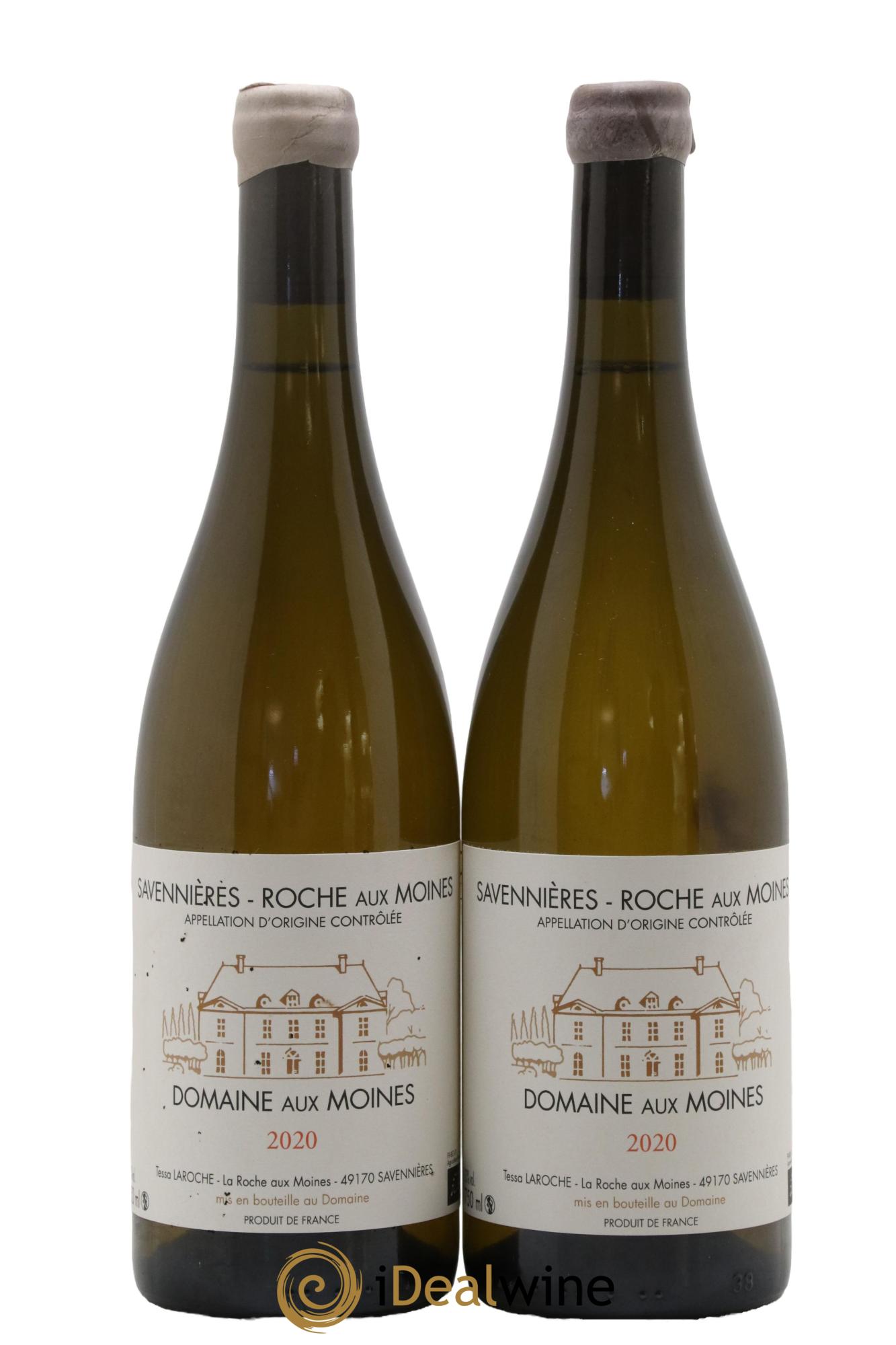 Savennières Roche aux Moines Domaine aux Moines 2020 - Lot of 2 bottles - 0