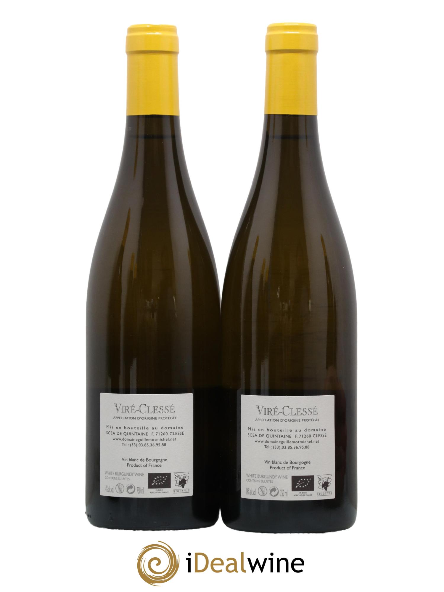 Viré-Clessé Quintaine Domaine Guillemot-Michel 2020 - Lot de 2 bouteilles - 1