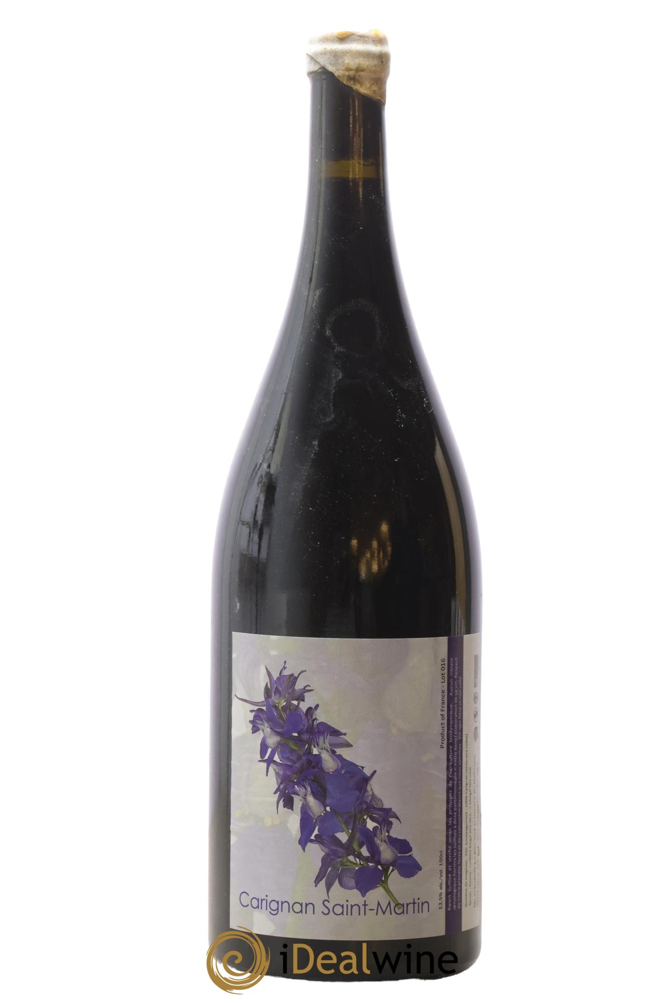 Vin de France Carignan Saint-Martin Domaine des Mathouans 2016 - Posten von 1 Magnum - 0