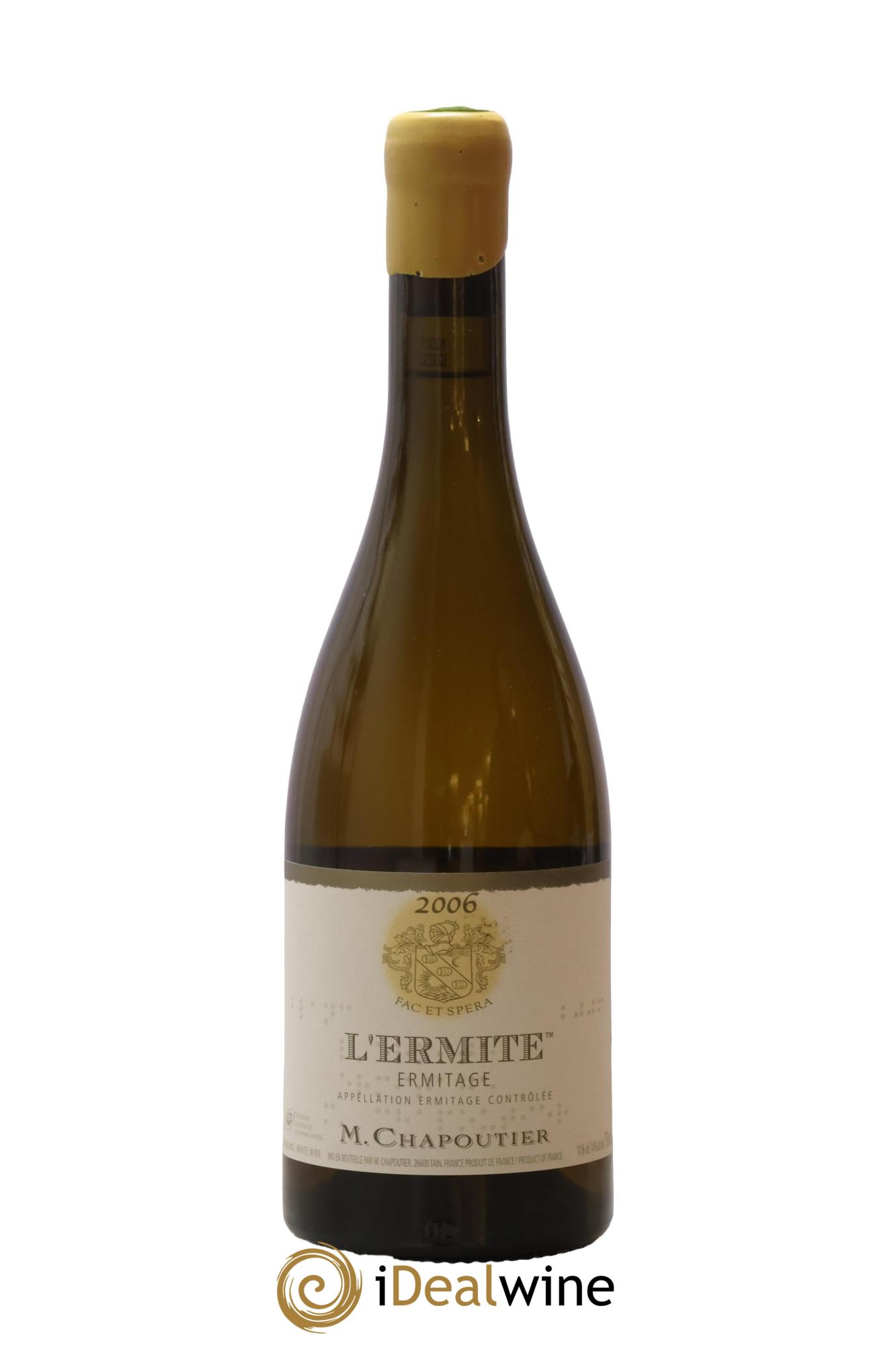 Hermitage Ermitage l'Ermite Chapoutier 2006 - Posten von 1 Flasche - 0