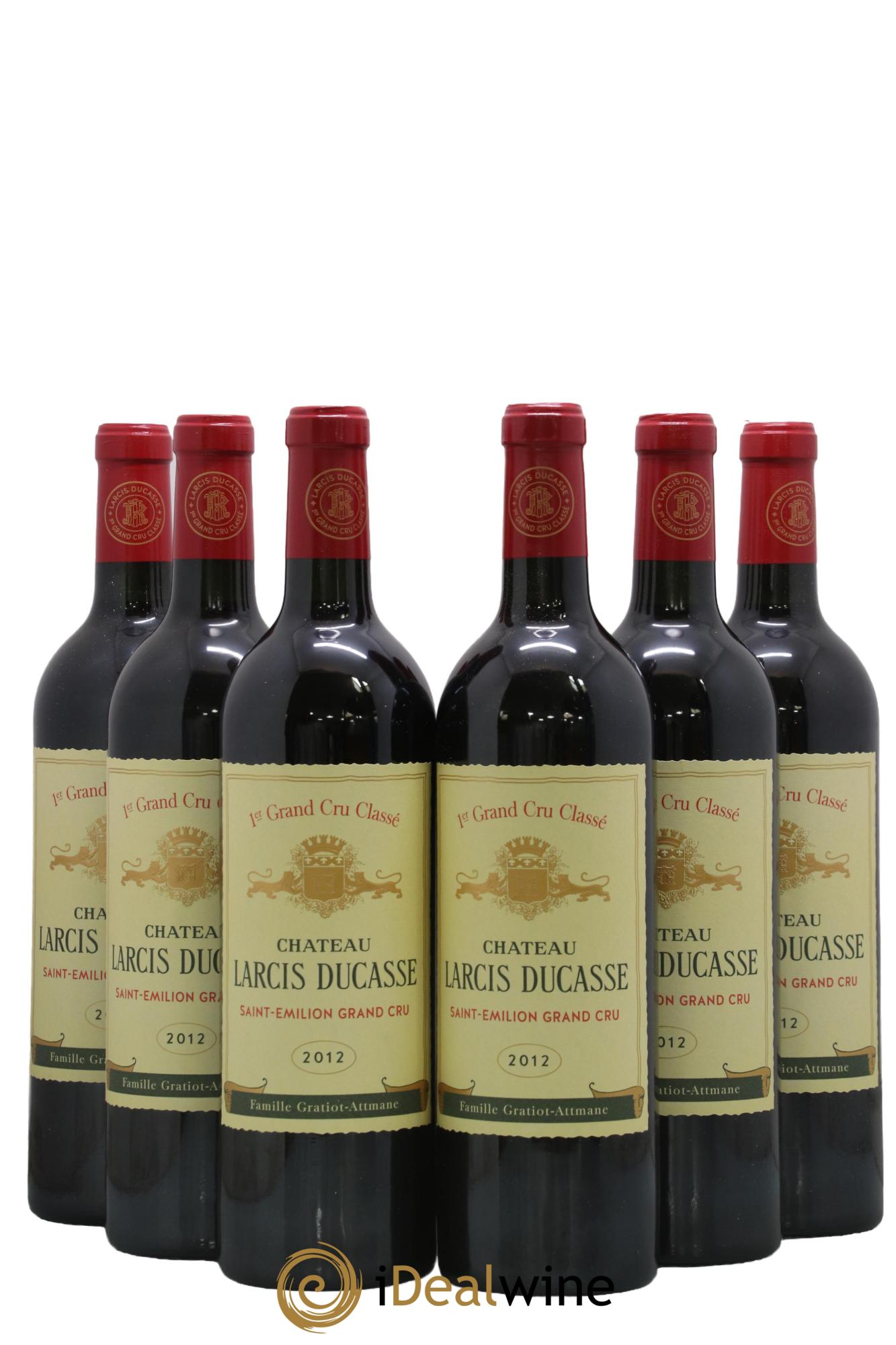 Château Larcis Ducasse 1er Grand Cru Classé B 2012 - Lot de 6 bouteilles - 0