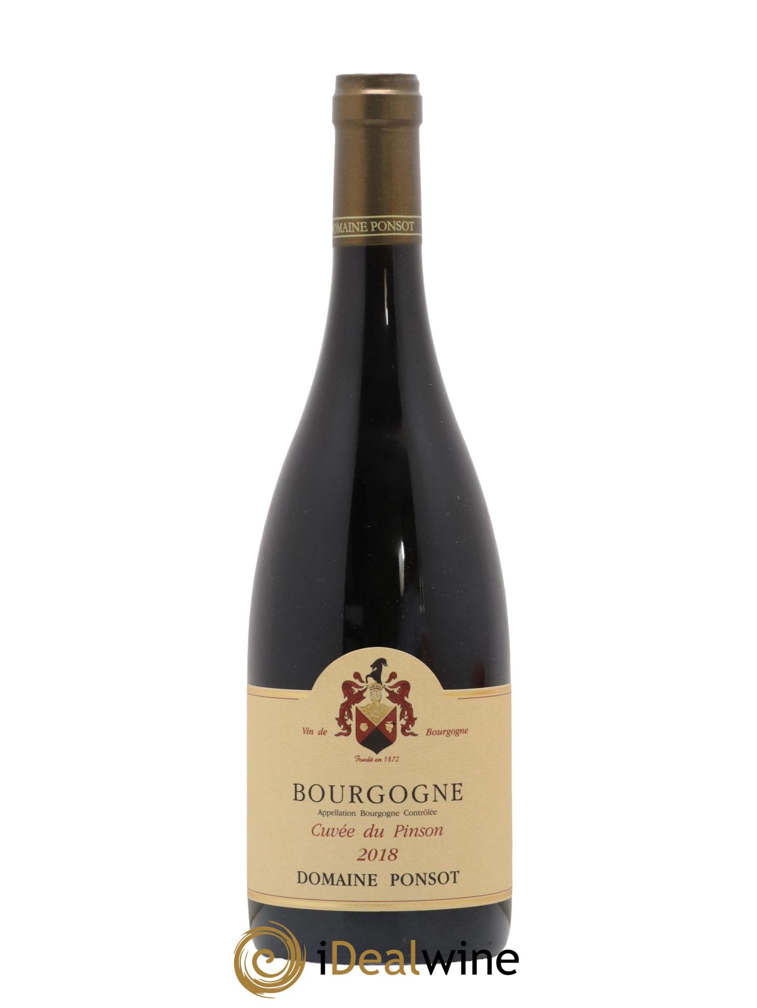 Bourgogne Cuvée du Pinson Ponsot (Domaine) 2018 - Lot of 1 bottle - 0
