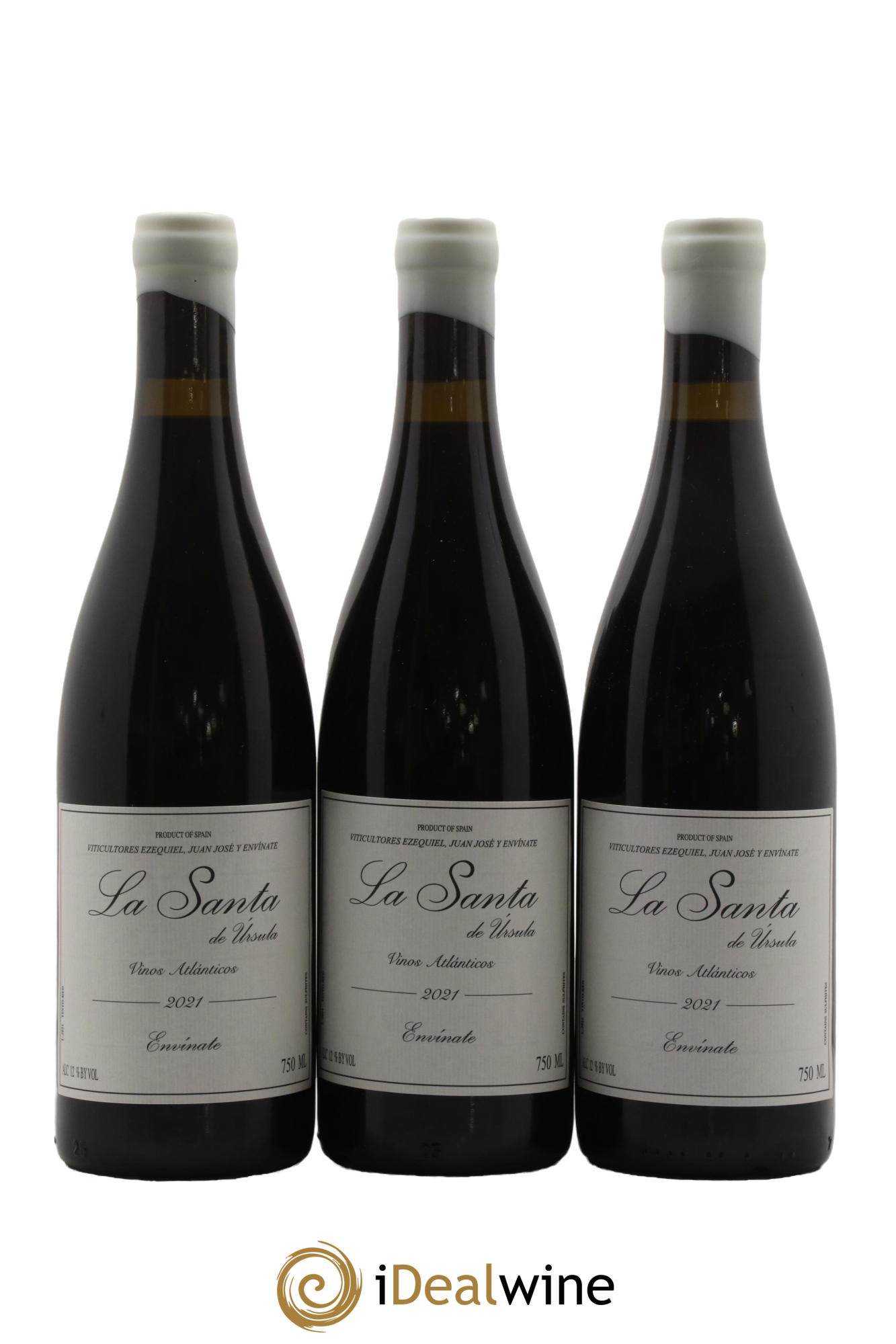 Espagne Tenerife La Santa de Ursula Envinate 2021 - Posten von 3 Flaschen - 0