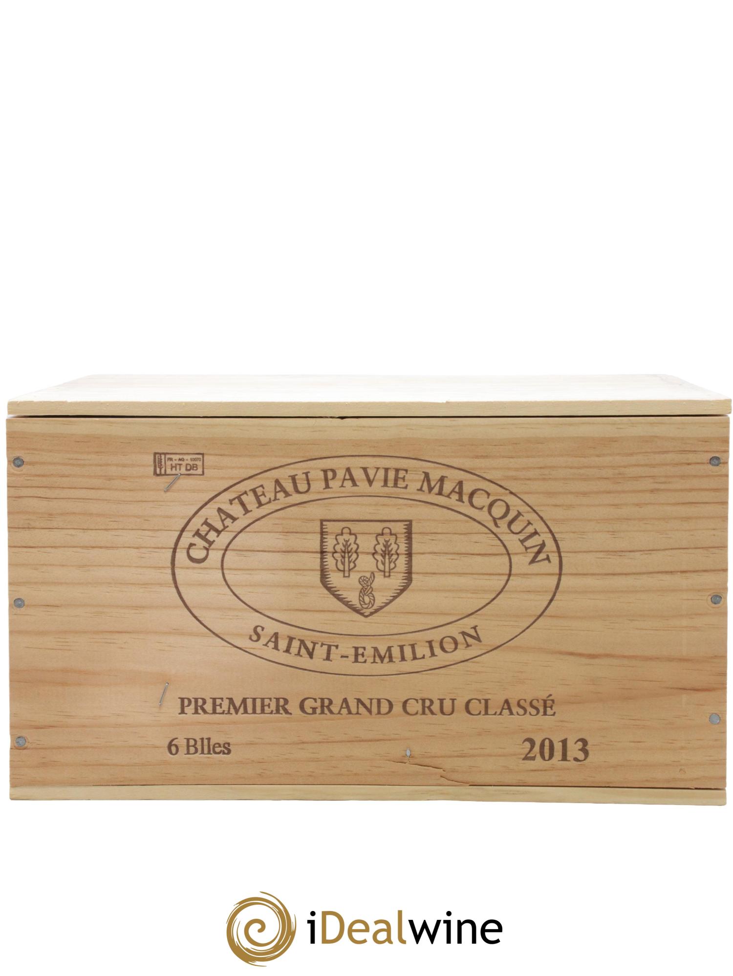 Château Pavie Macquin 1er Grand Cru Classé B 2013 - Lot of 6 bottles - 1