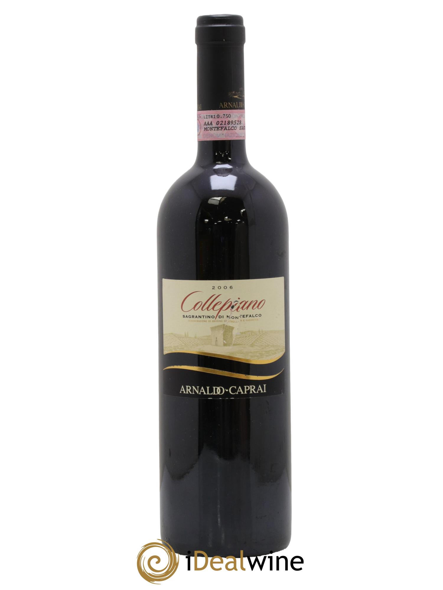 Ombrie Sagrantino di Montefalco DOCG Collepiano Arnaldo-Caprai 2006 - Lot de 1 bouteille - 0