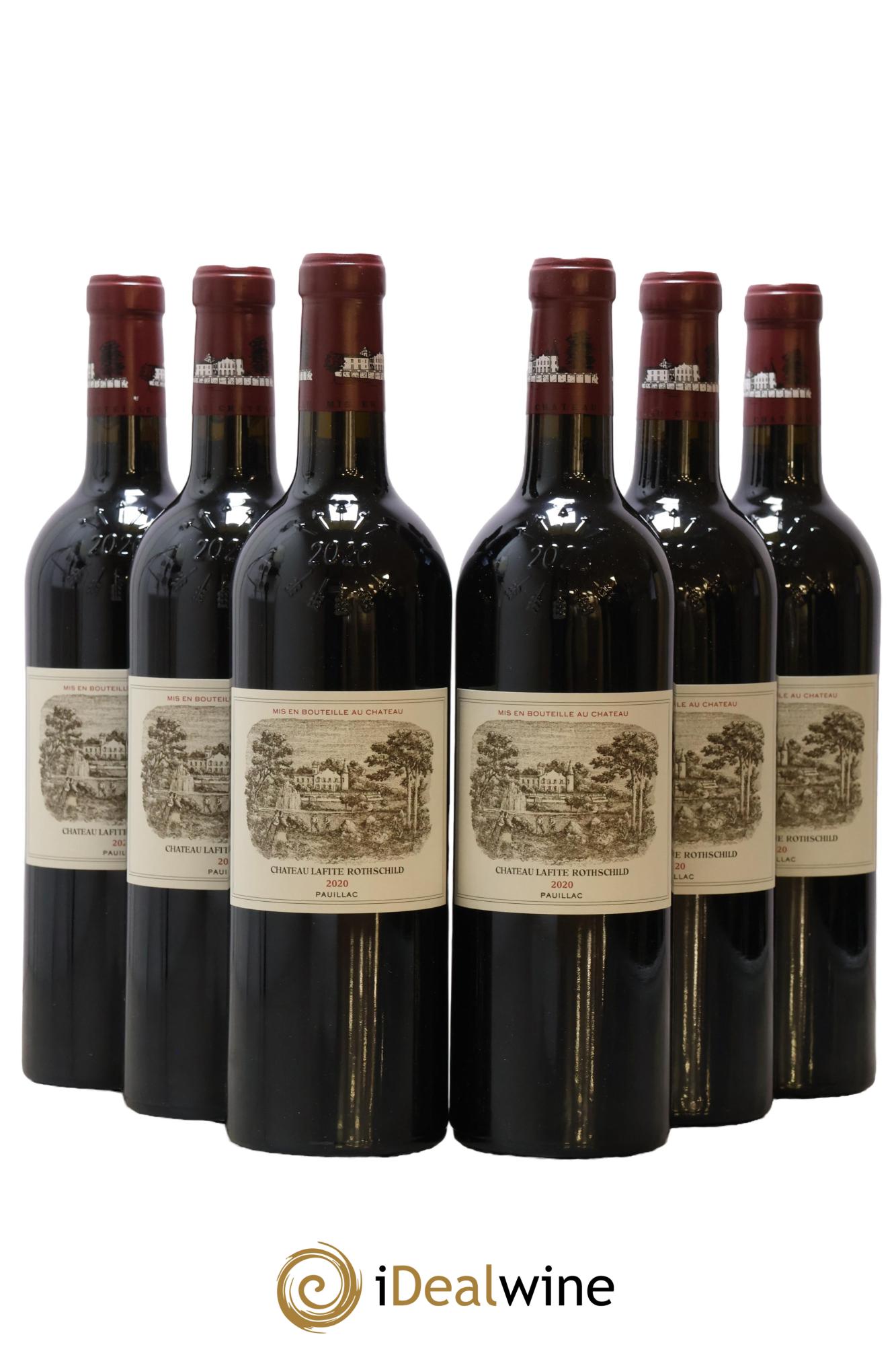 Château Lafite Rothschild 1er Grand Cru Classé  2020 - Lot de 6 bouteilles - 0