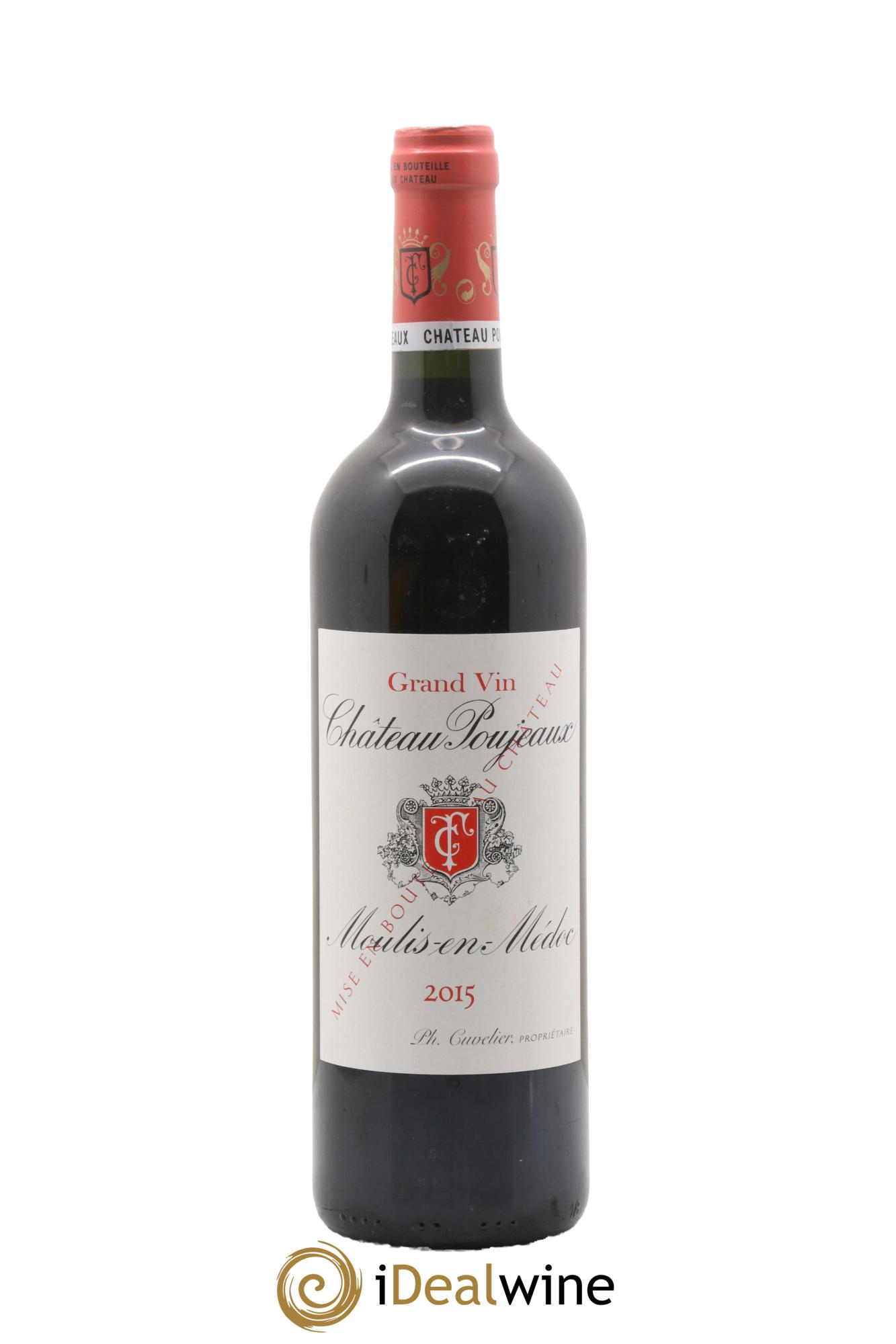 Château Poujeaux 2015 - Lot de 1 bouteille - 0