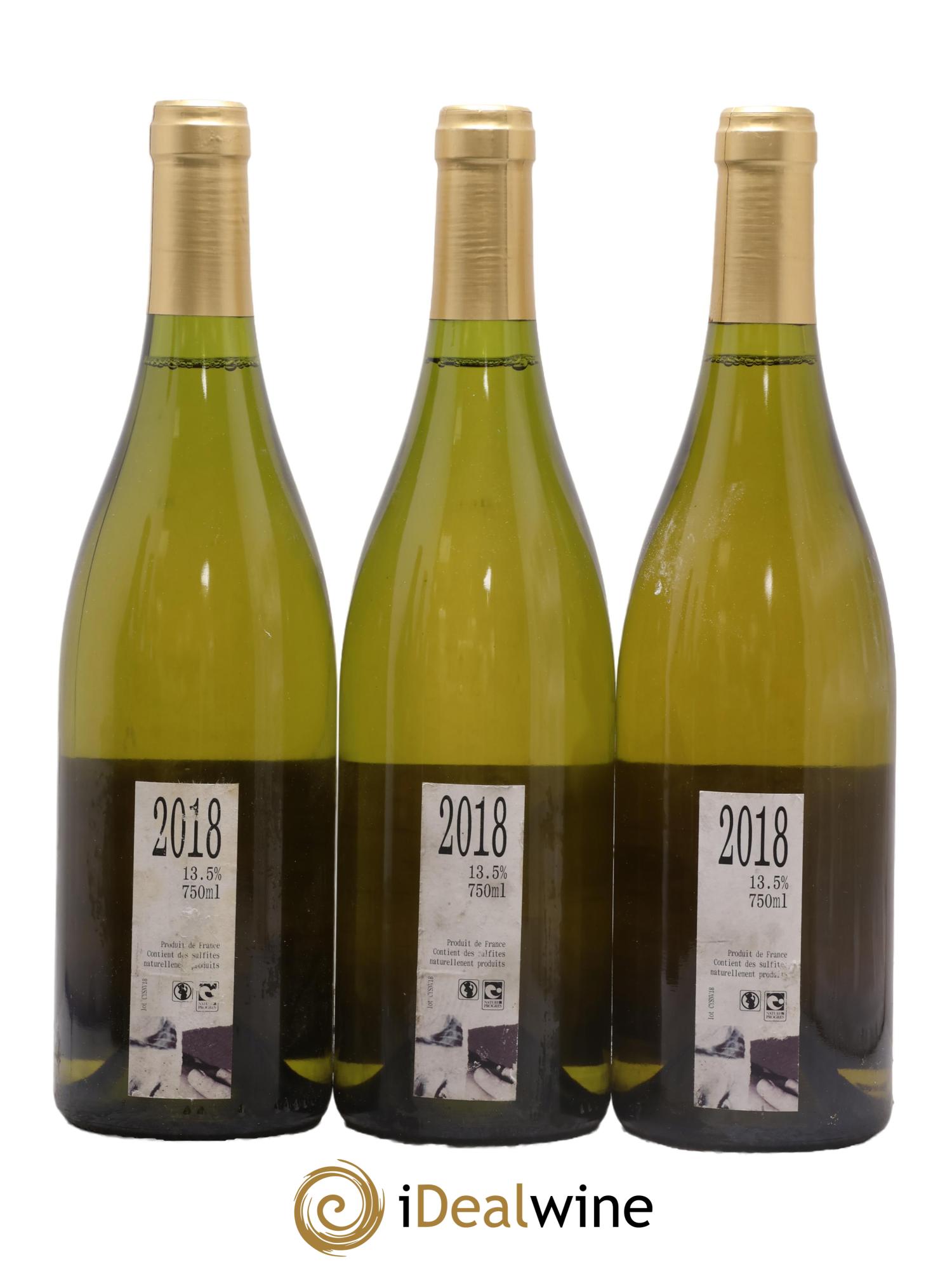 Vin de France Chardo Savagnin Sous Voile Eric Goypieron 2018 - Lot of 3 bottles - 1
