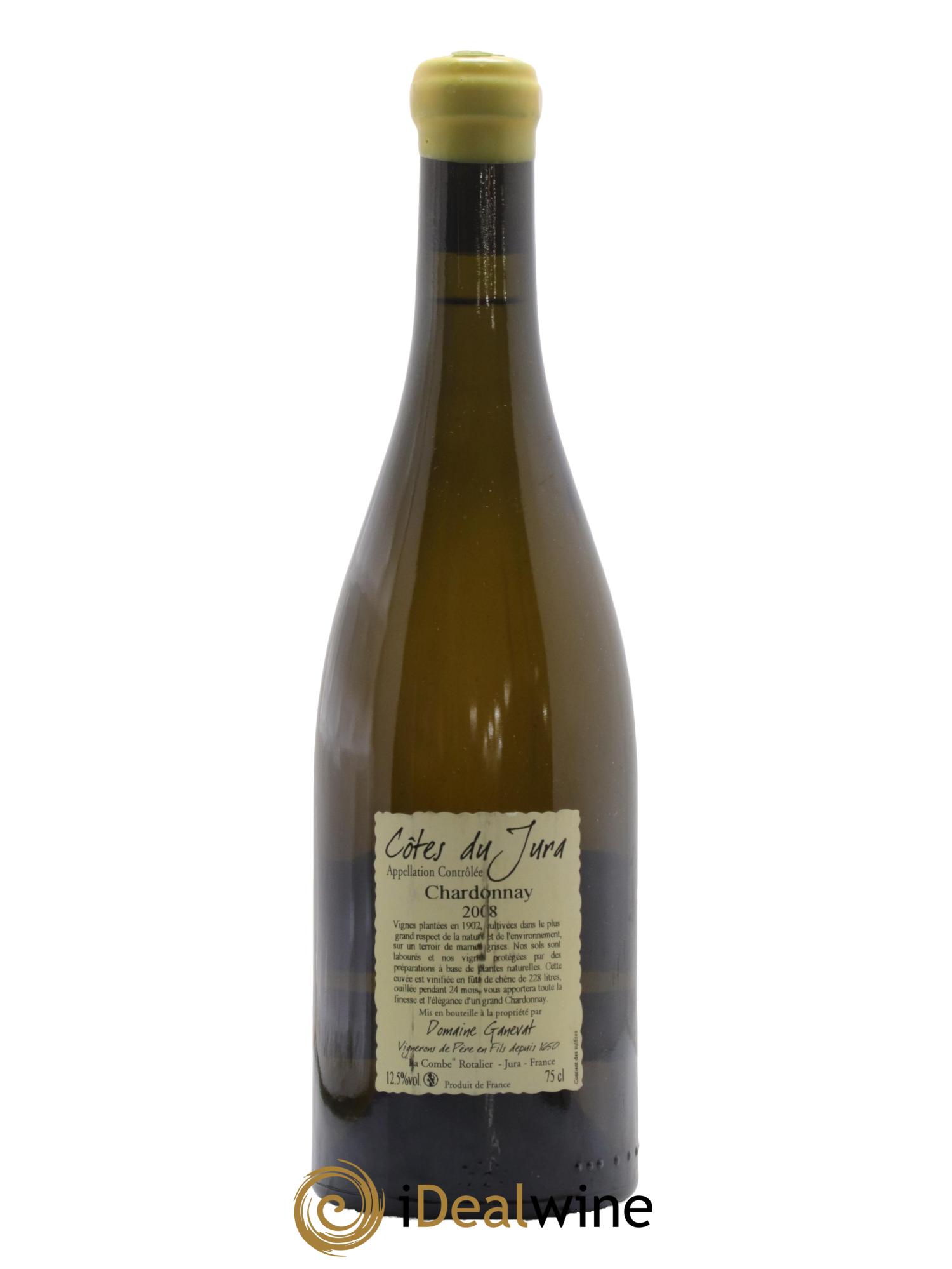 Côtes du Jura Les Chalasses Vieilles Vignes Jean-François Ganevat (Domaine) 2008 - Lot de 1 bouteille - 1