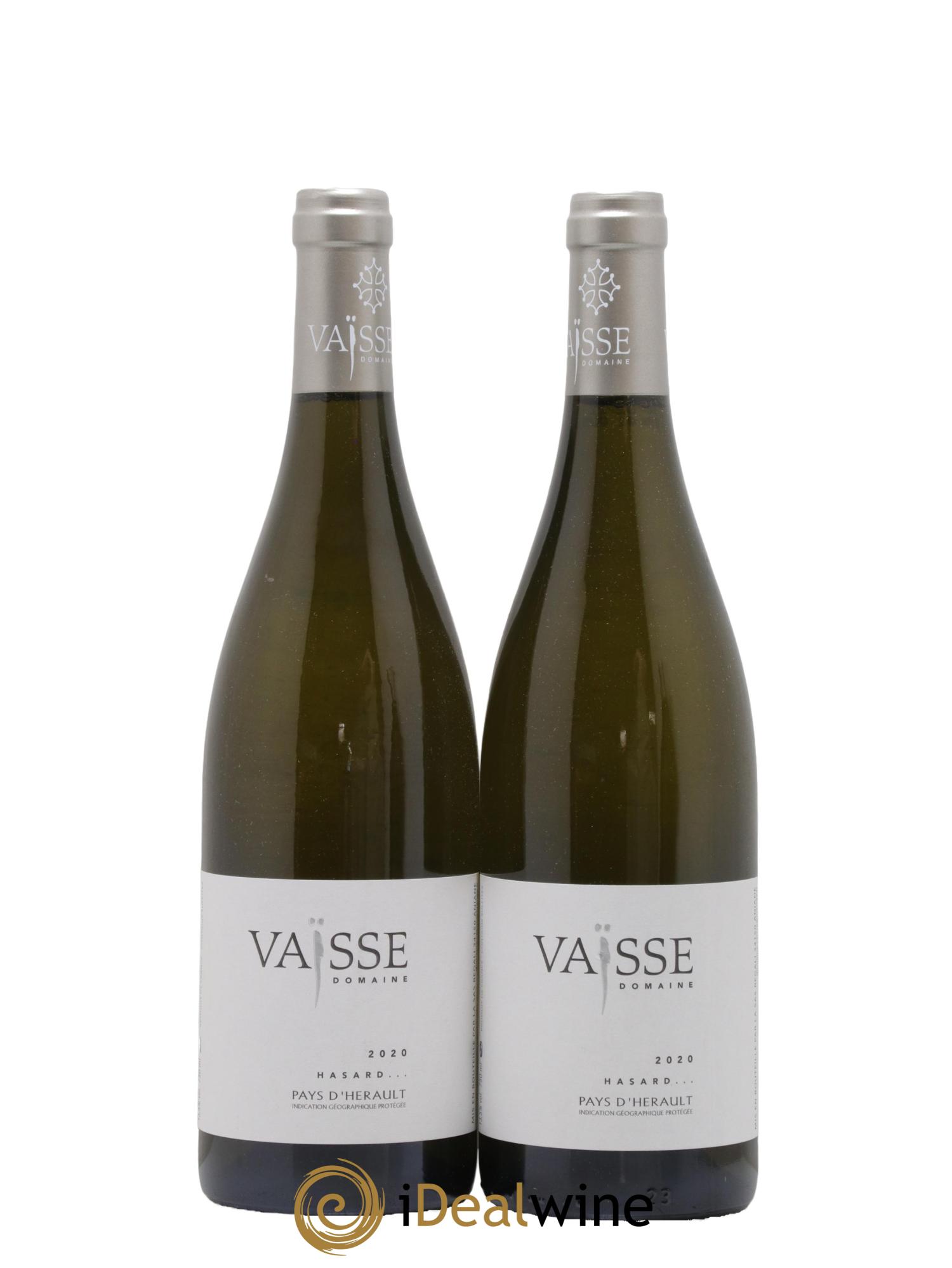 Pays d'Hérault Hasard Vaisse (Domaine) 2020 - Lot de 2 bouteilles - 0