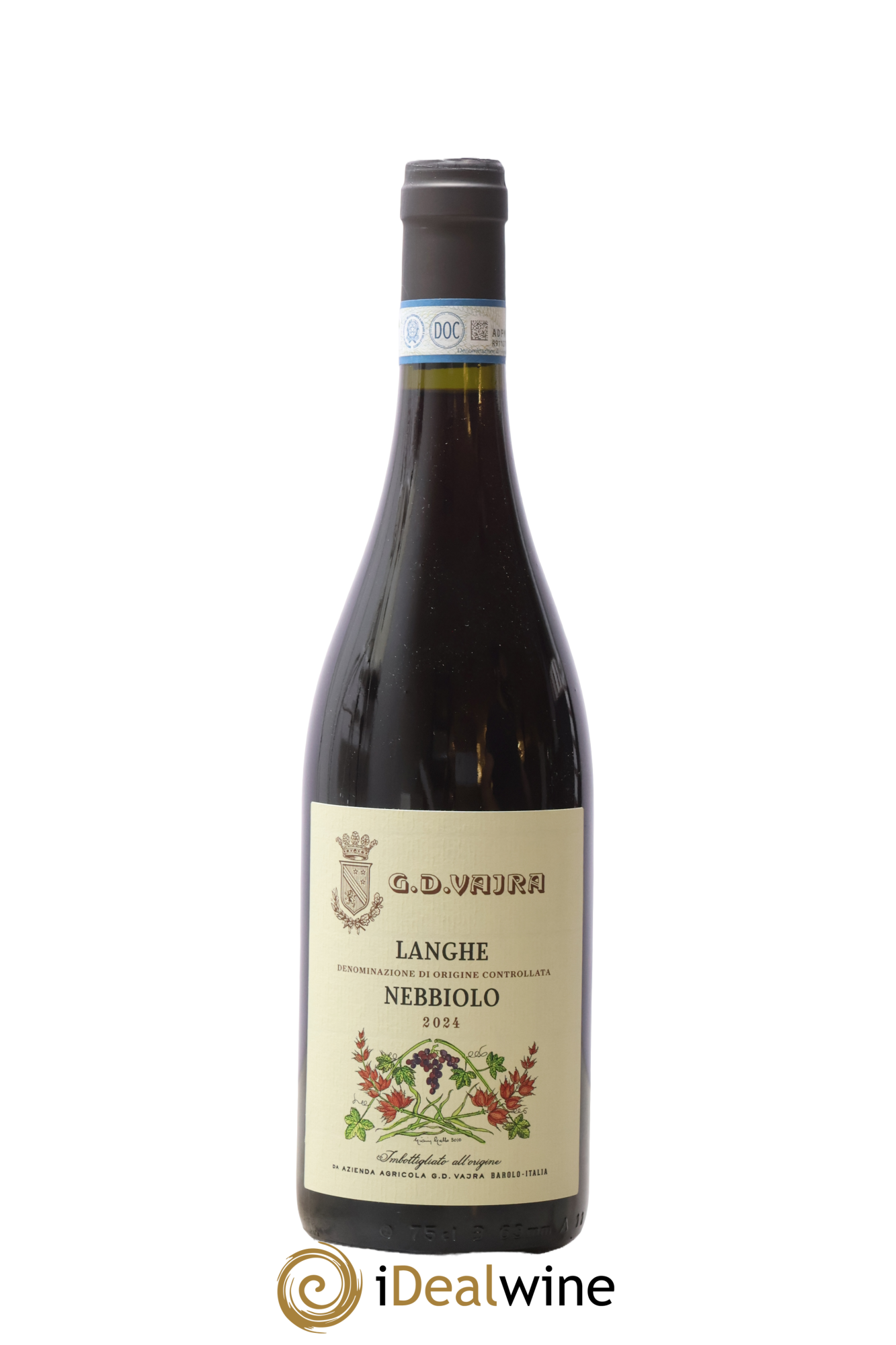 Langhe DOC Nebbiolo G.D Vajra 2024 - Posten von 1 Flasche - 0