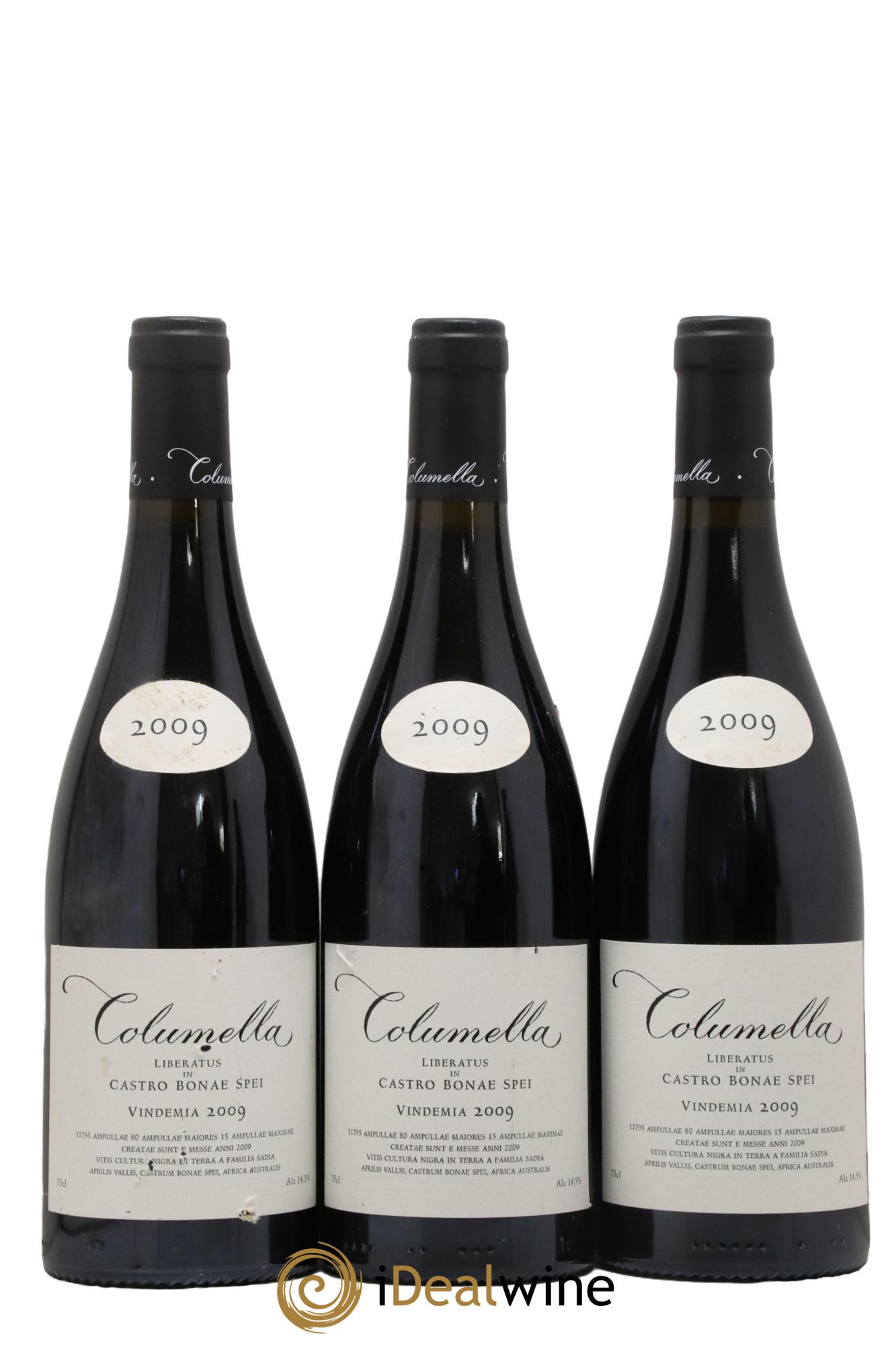 Swartland The Sadie Family Columella 2009 - Lot of 3 bottles - 0
