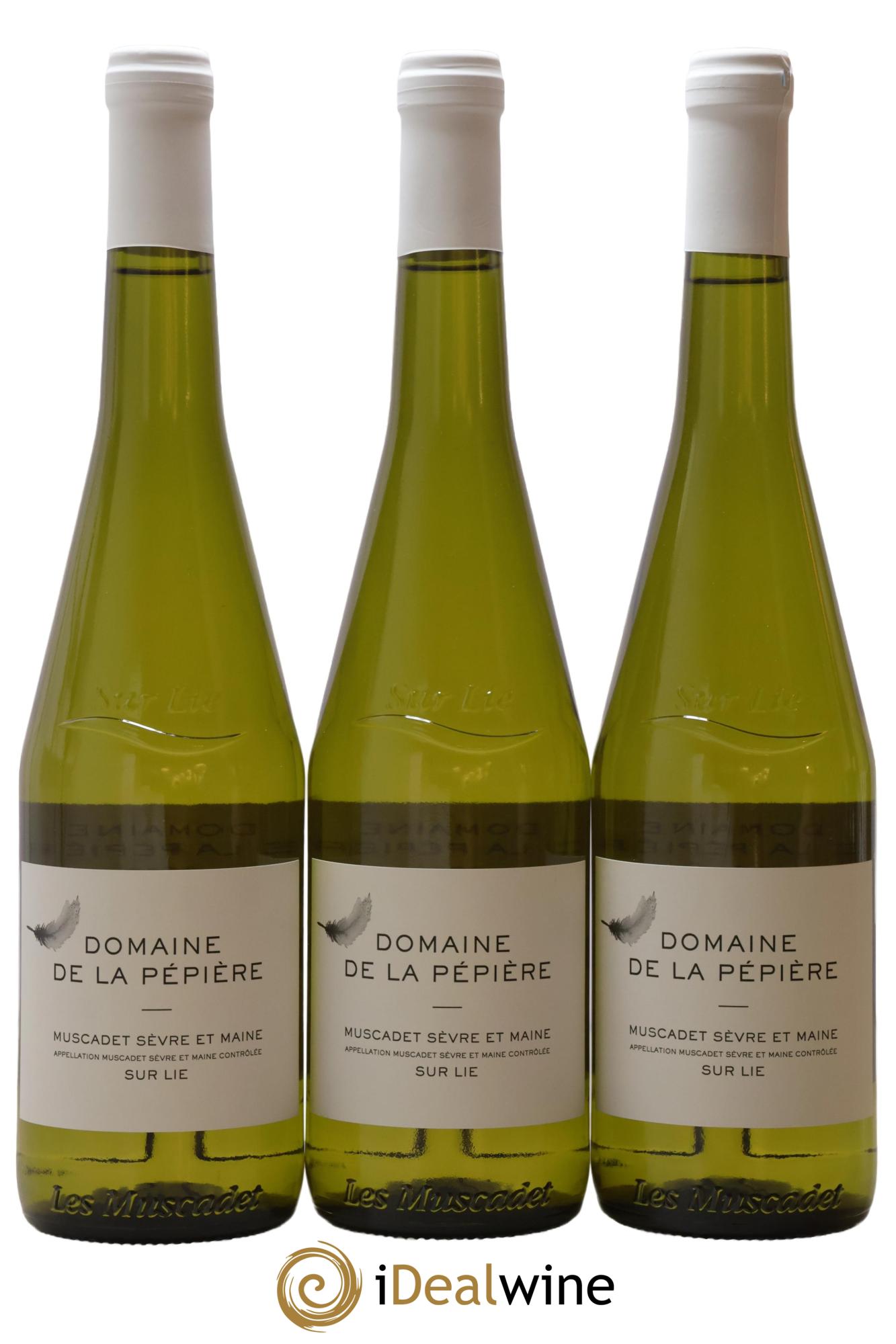 Muscadet-Sèvre-et-Maine sur lie Domaine de la Pépière 2023 - Lot de 3 bouteilles - 0
