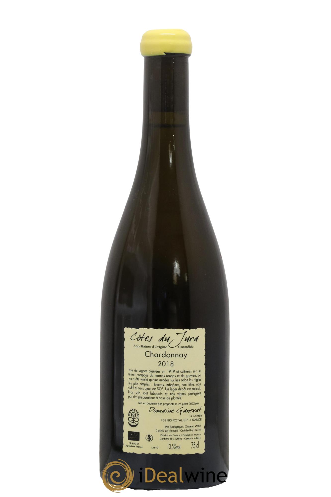 Côtes du Jura Les Grands Teppes Vieilles Vignes Jean-François Ganevat (Domaine) 2018 - Lot de 1 bouteille - 1