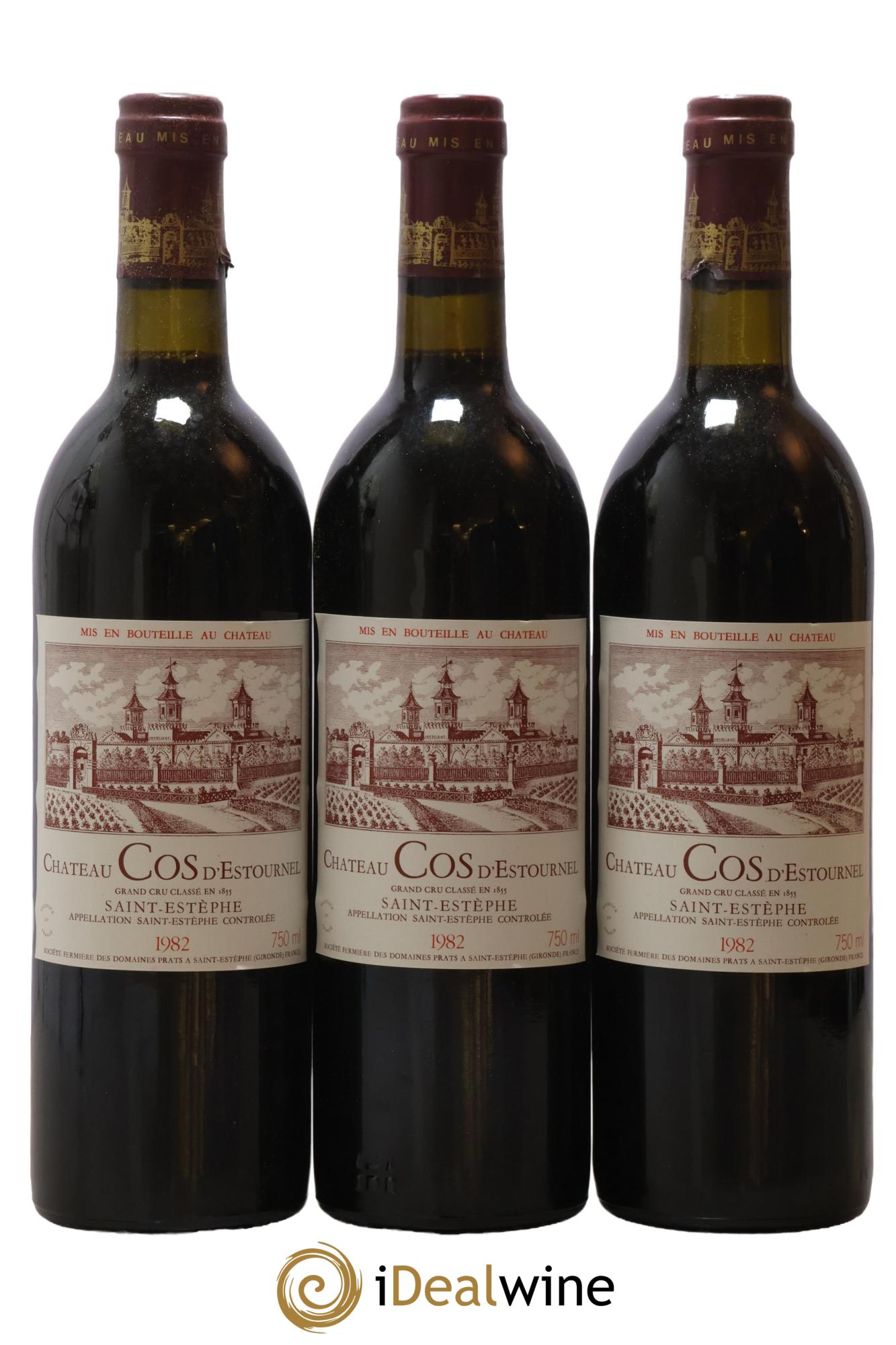 Cos d'Estournel 2ème Grand Cru Classé 1982 - Lot de 12 bouteilles - 1