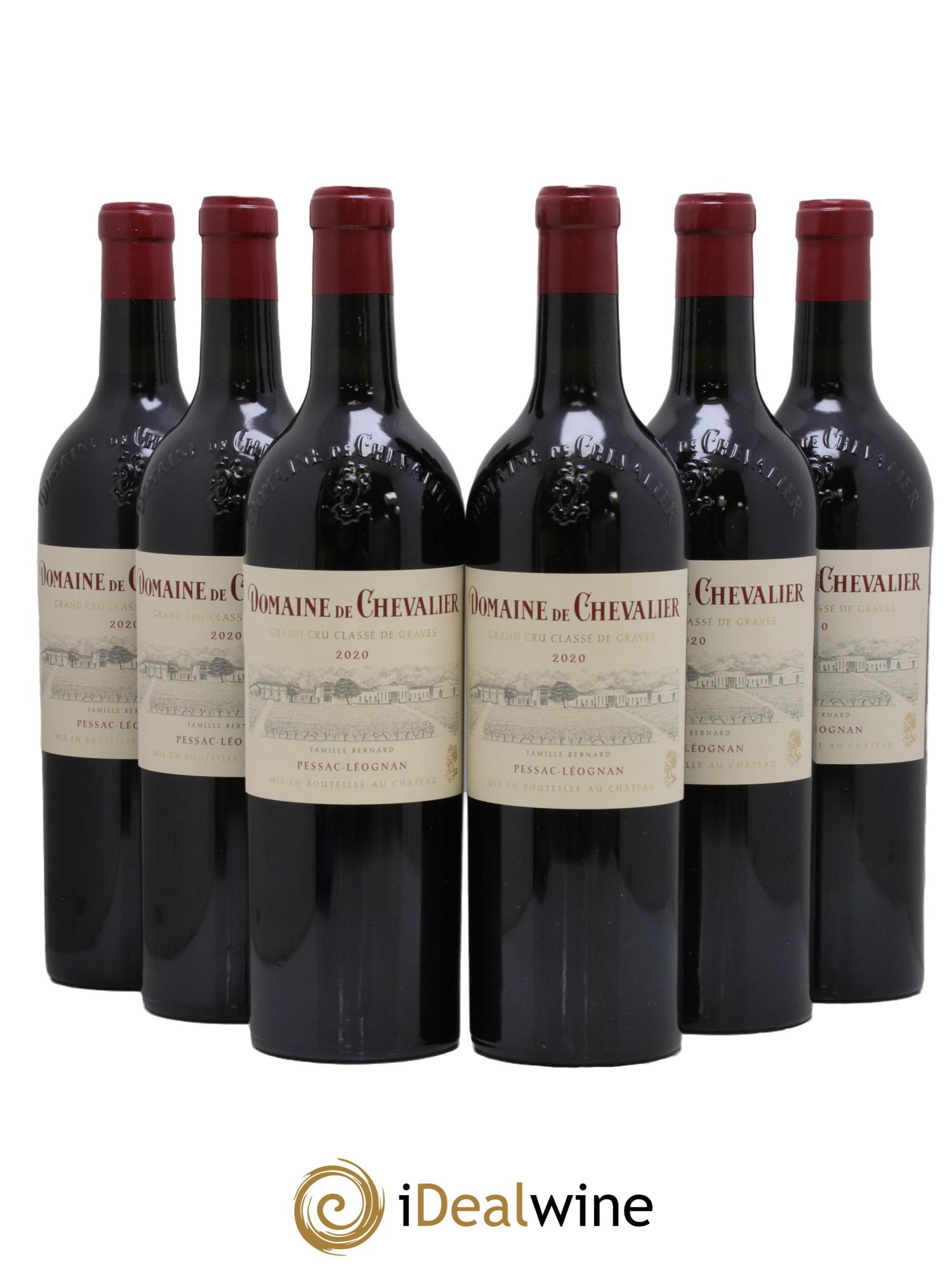 Domaine de Chevalier Cru Classé de Graves  2020 - Lotto di 6 bottiglie - 0