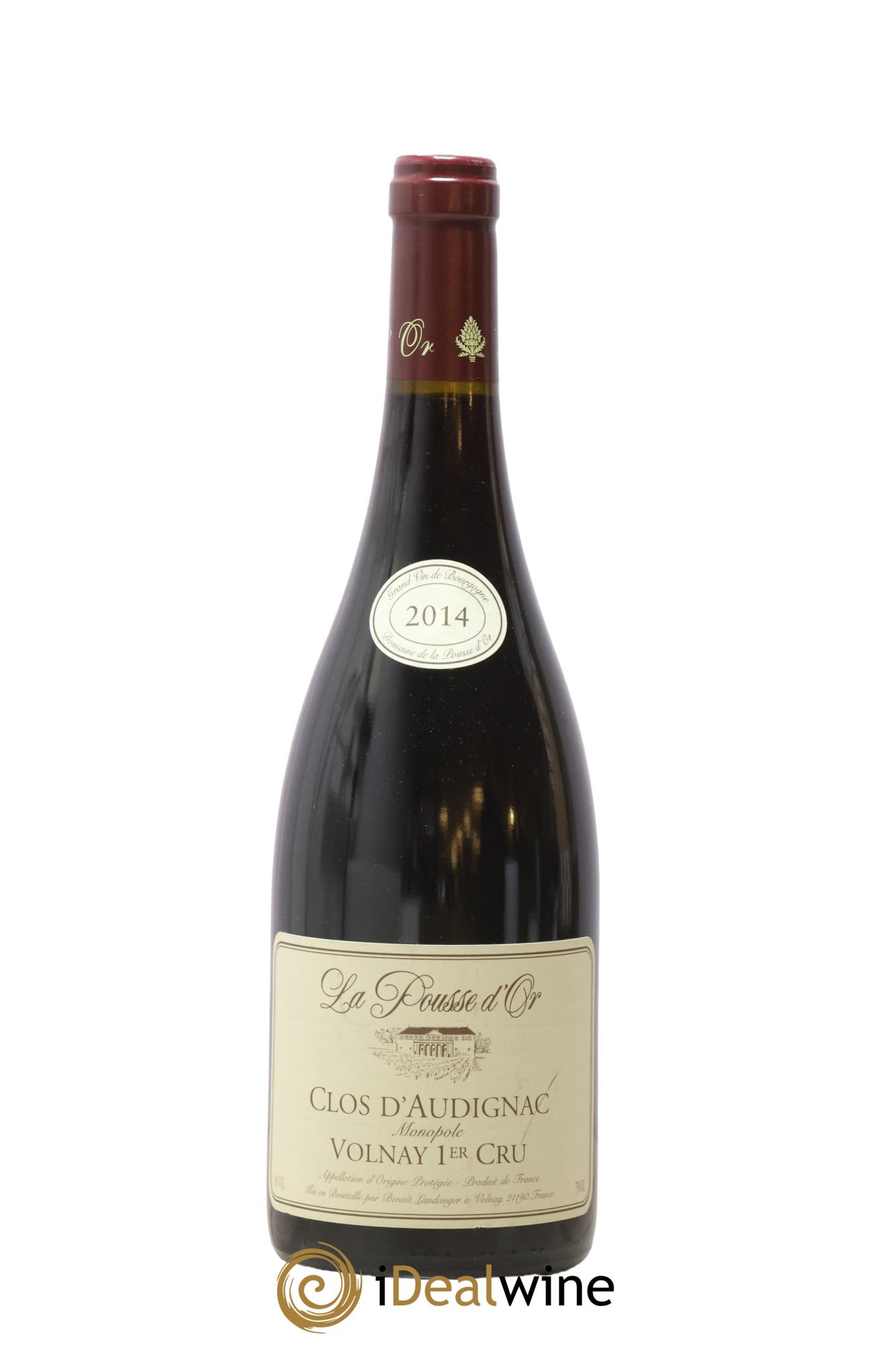Volnay 1er Cru Clos d'Audignac La Pousse d'Or (Domaine de) 2014 - Lot de 1 bouteille - 0