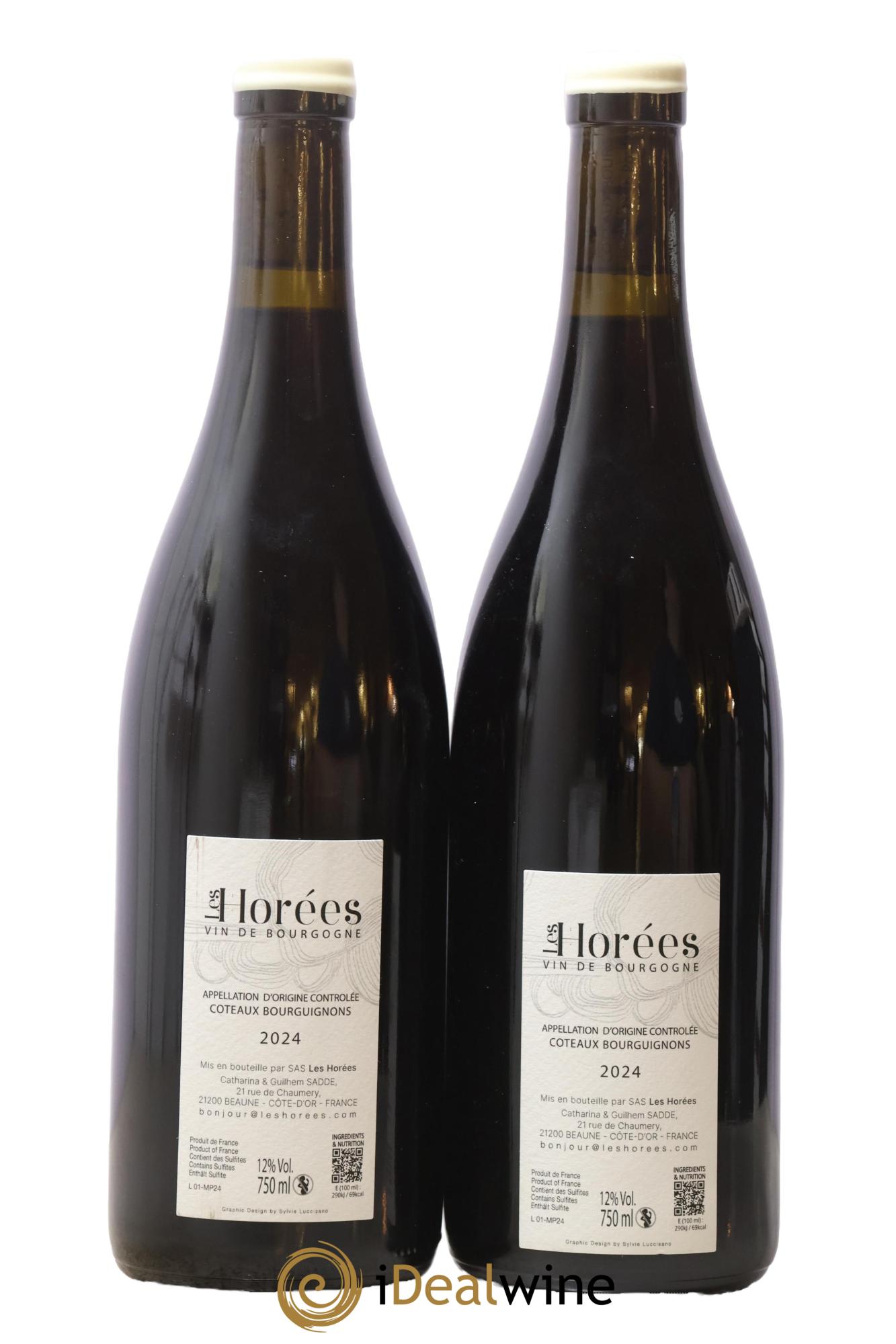 Coteaux Bourguignons Mon Poulain Les Horées 2024 - Posten von 2 Flaschen - 1