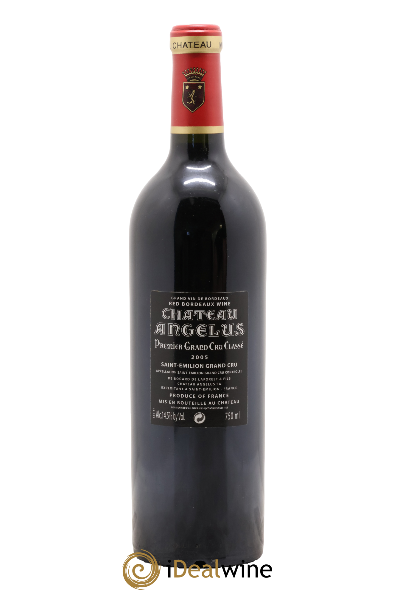 Château Angélus 1er Grand Cru Classé A 2005 - Lotto di 1 bottiglia - 1