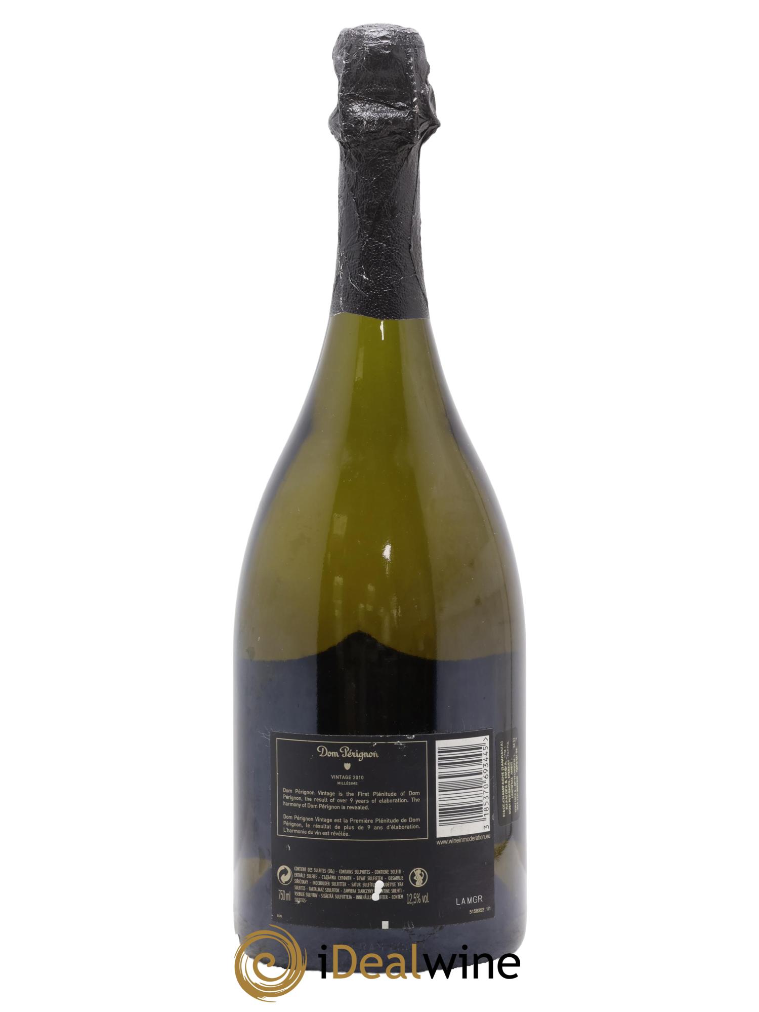 Brut Dom Pérignon 2010 - Posten von 1 Flasche - 1
