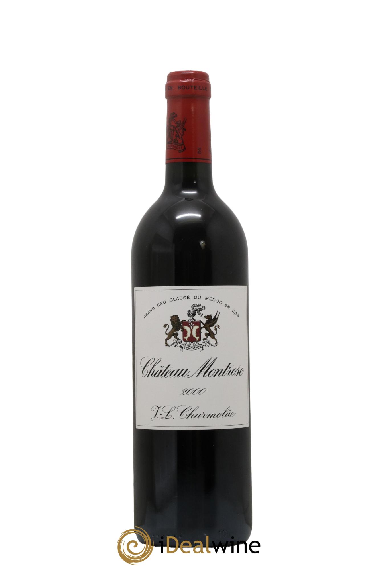 Château Montrose 2ème Grand Cru Classé 2000 - Lot de 1 bouteille - 0