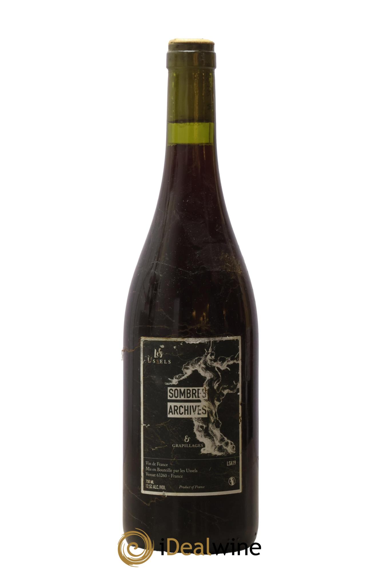 Côtes d'Auvergne Sombres Archives Les Ussels 2019 - Lot de 1 bouteille - 0